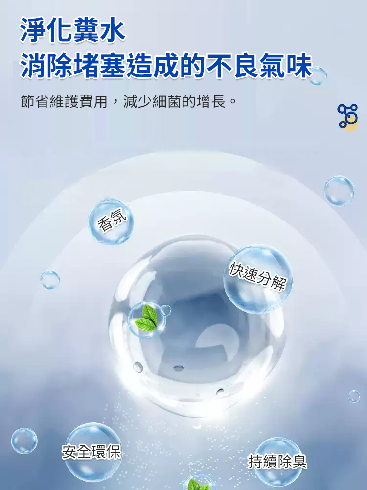 ⚡⚡台灣爆款聚日佳生物化糞劑！5 种高活性菌种 + 生物酵素技术，1 滴化糞為水，3 秒除臭💥十年不堵管道✅快速分解粪便、毛发、食物残渣等有机堵塞物，安全环保无刺激