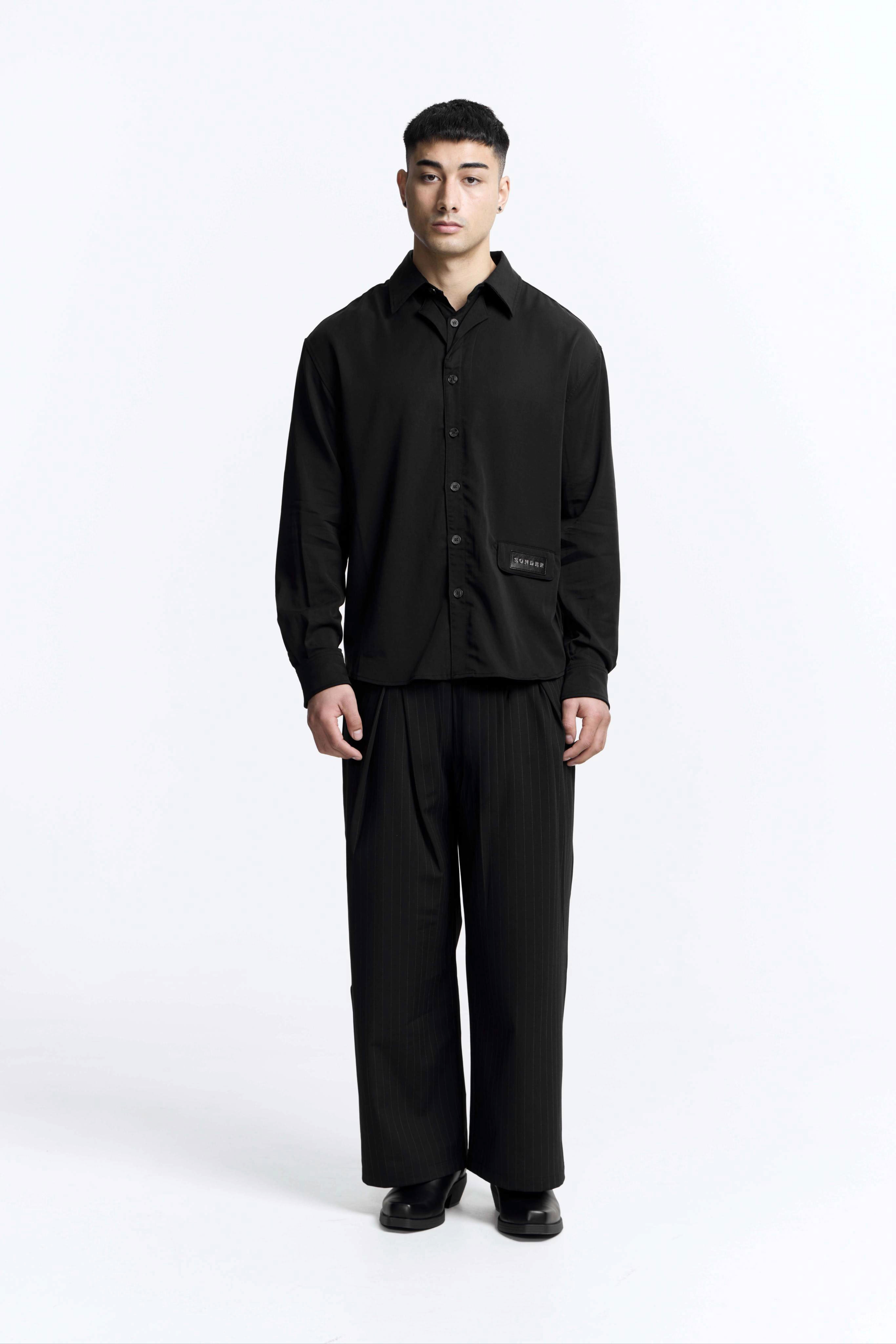 Sprout Long Sleeve Shirt · Ink