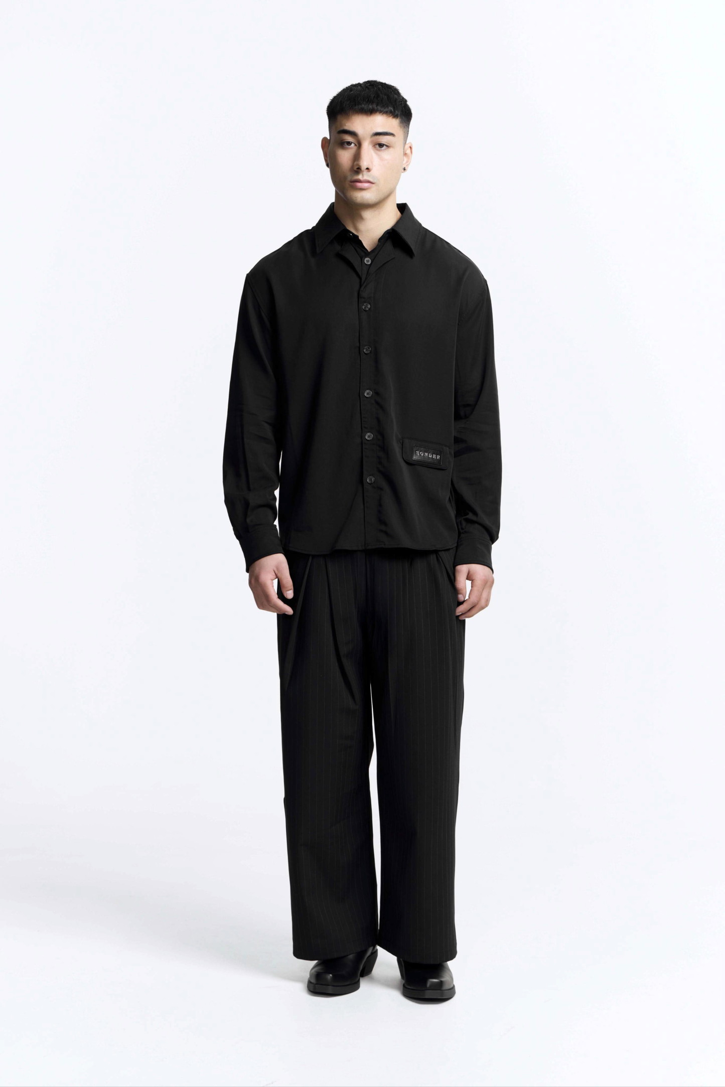 Sprout Long Sleeve Shirt · Ink