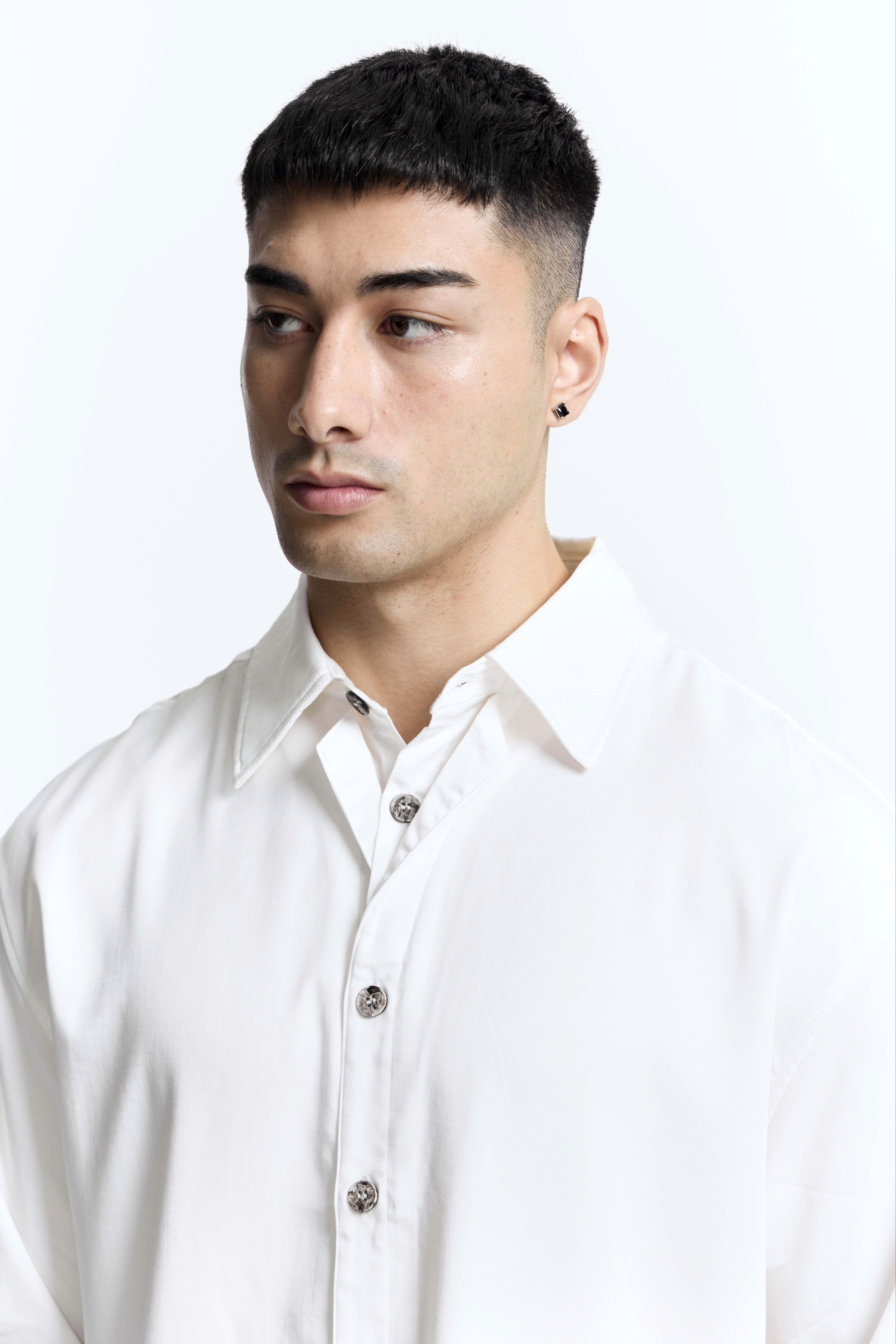 Sprout Long Sleeve Shirt · Ivory