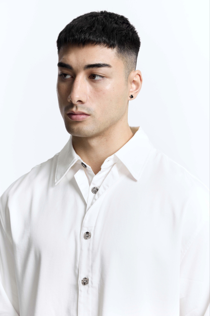 Sprout Long Sleeve Shirt · Ivory