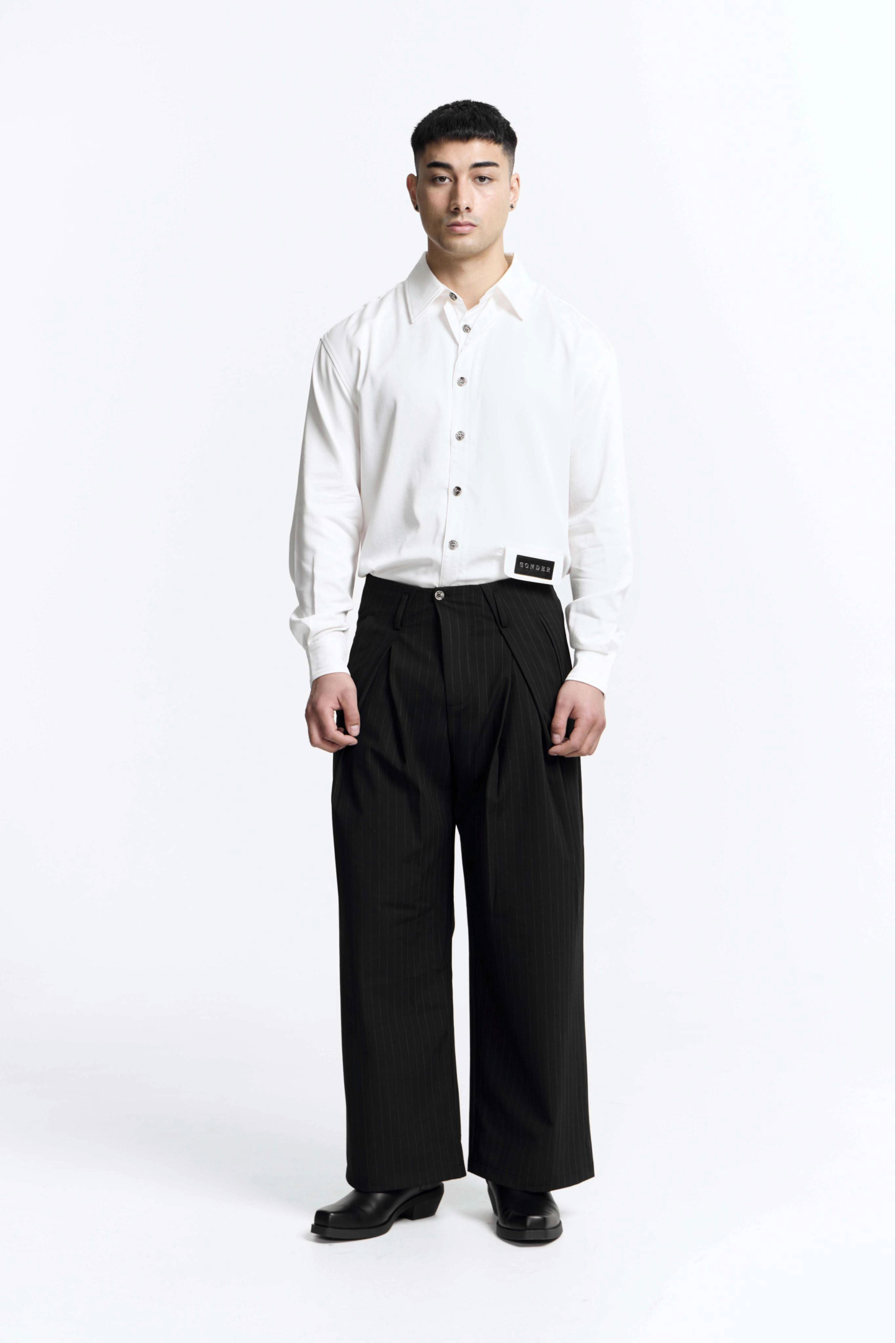 Sprout Long Sleeve Shirt · Ivory