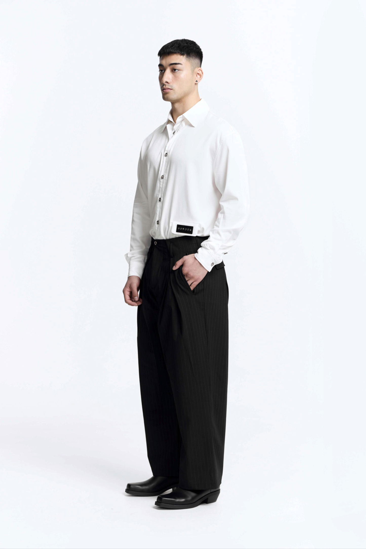 Sprout Long Sleeve Shirt · Ivory