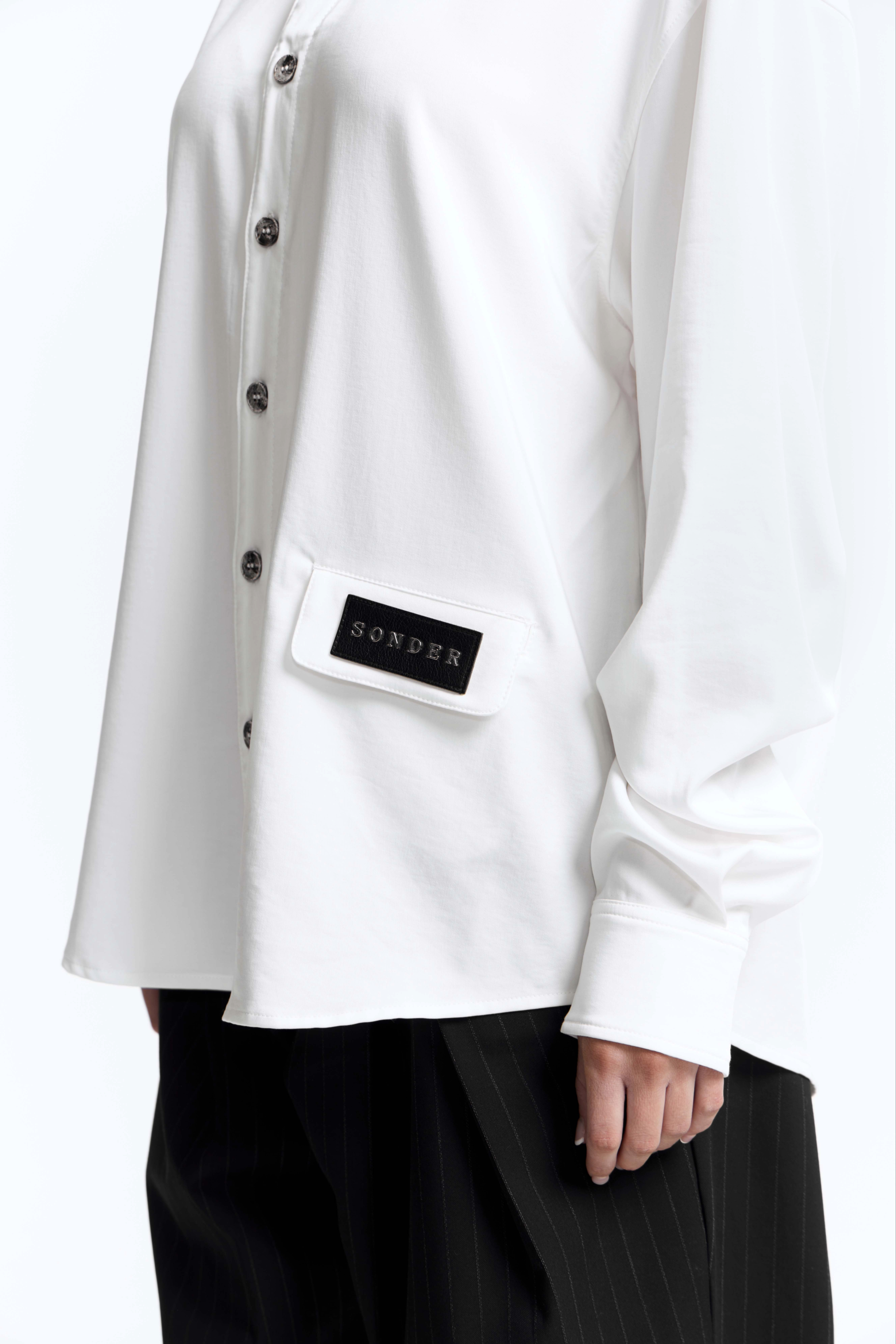 Sprout Long Sleeve Shirt · Ivory