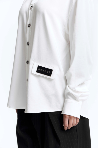 Sprout Long Sleeve Shirt · Ivory