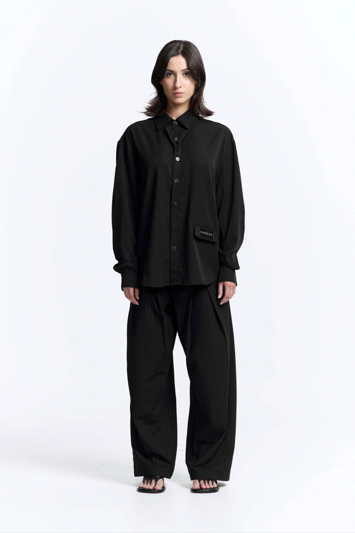 Sprout Long Sleeve Shirt · Ink