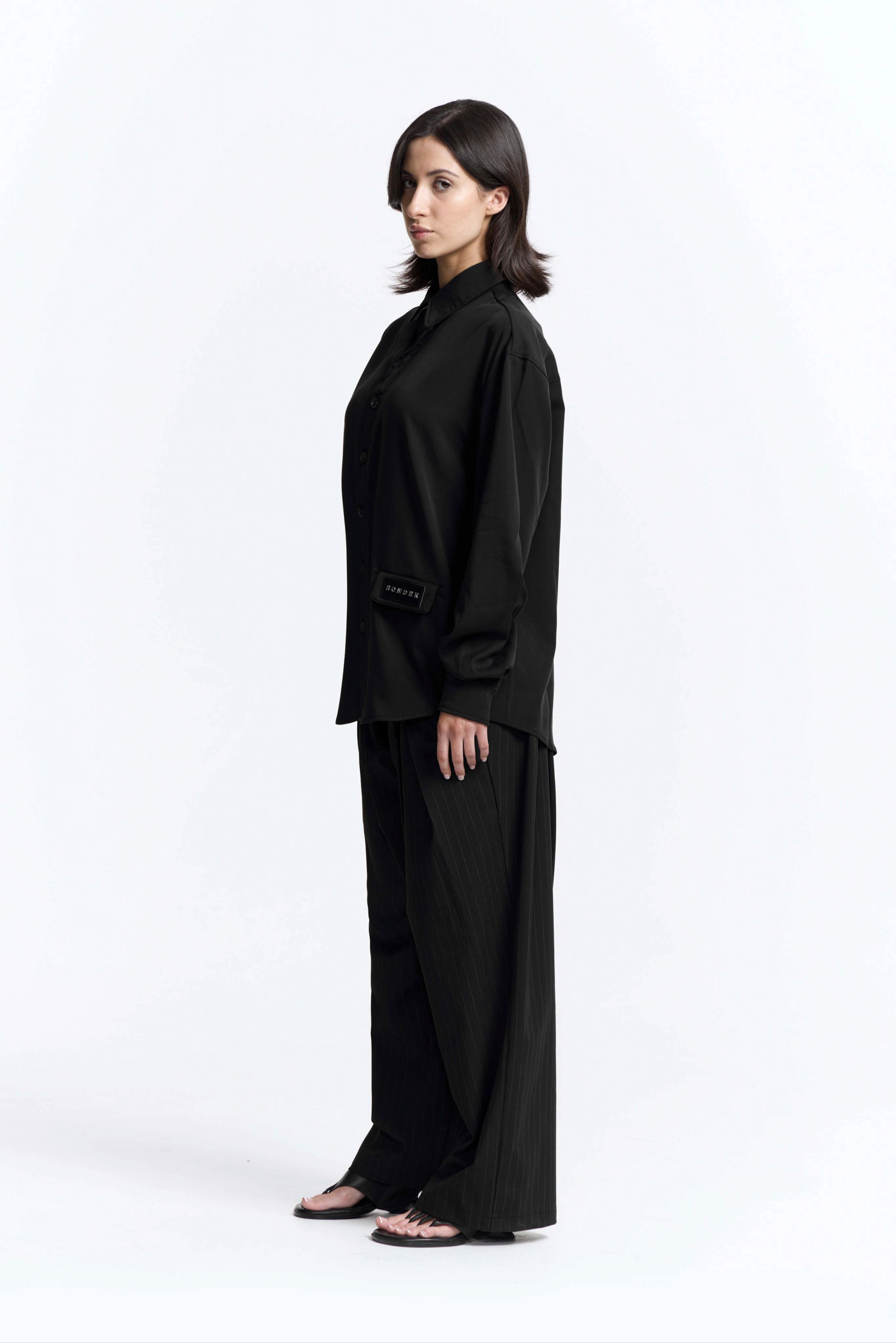 Sprout Long Sleeve Shirt · Ink