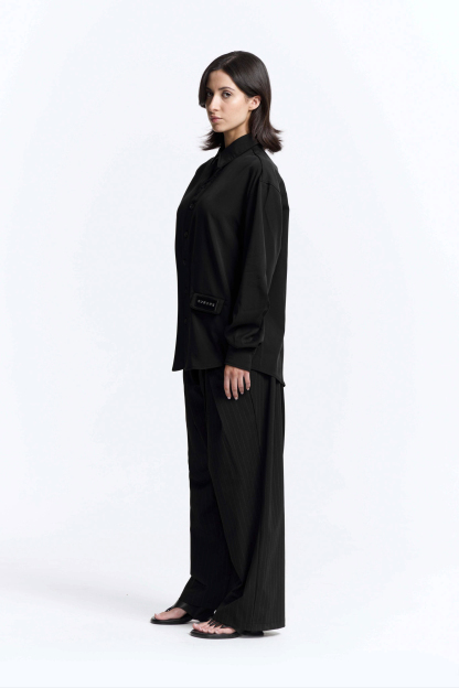 Sprout Long Sleeve Shirt · Ink