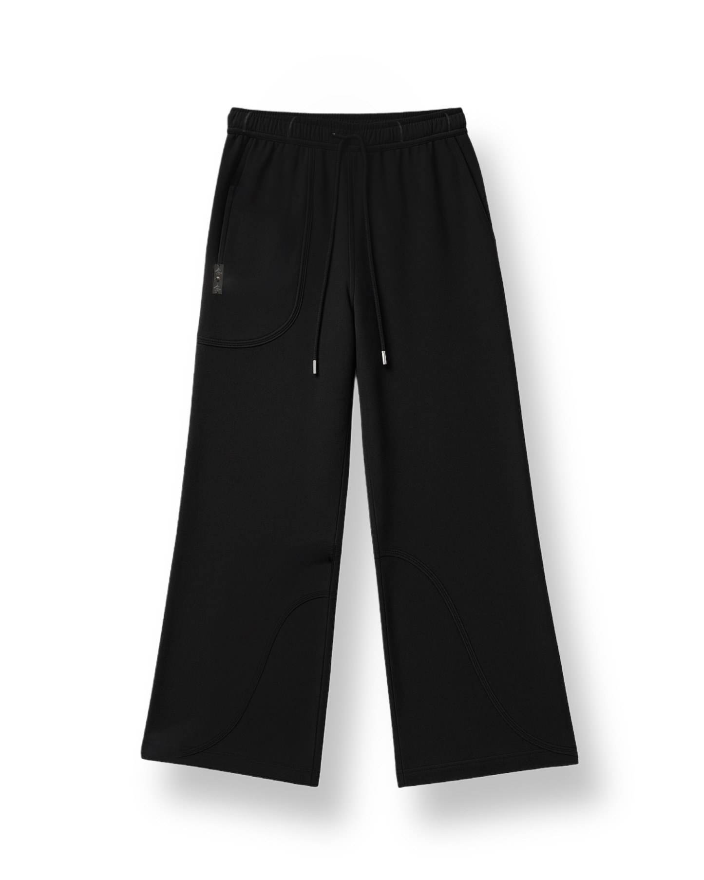 RIDING THE WAVE FORMAL SWEATPANTS IN SABLE (BLACK)