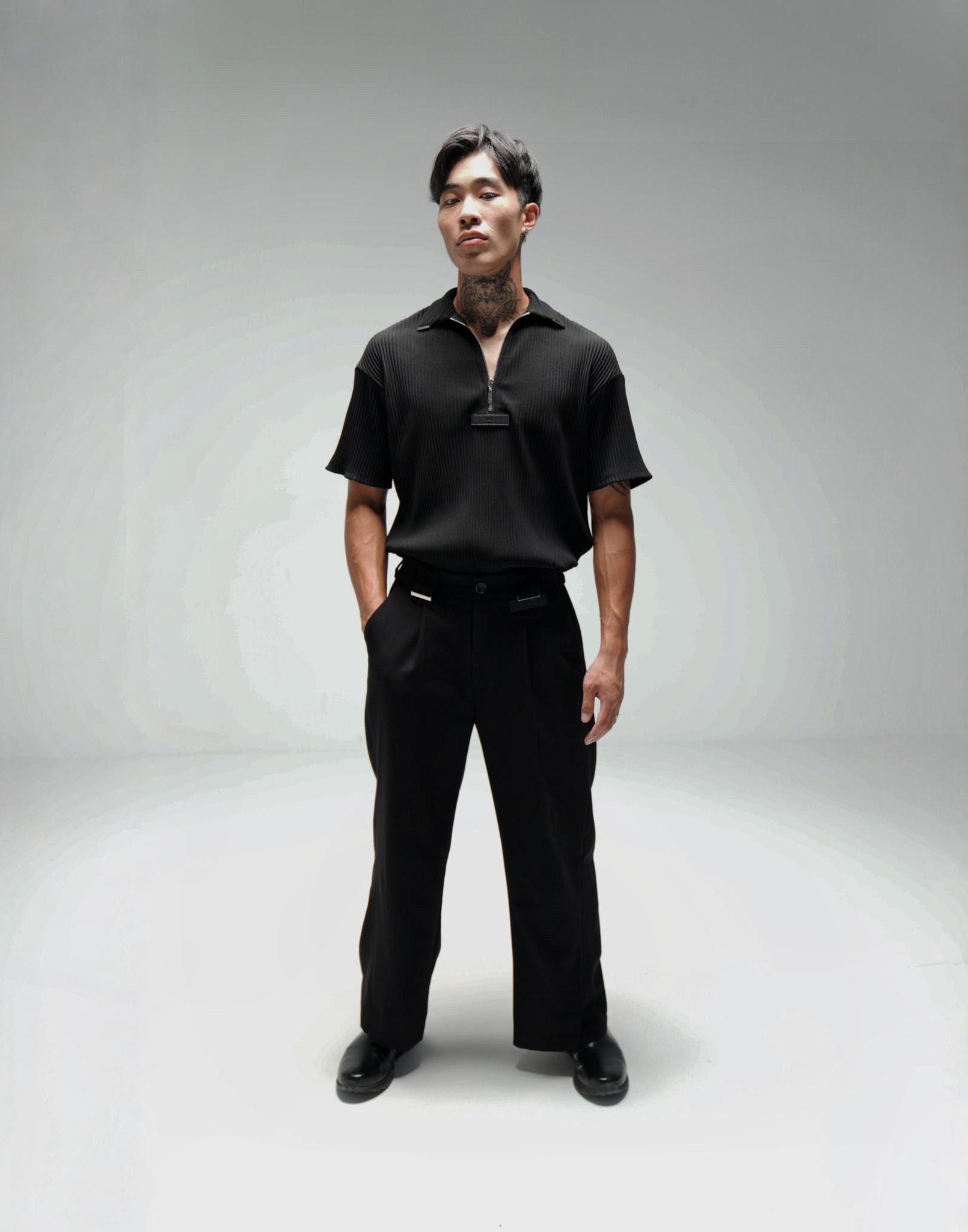 PLISSE POLO SHIRT [EARLY ACCESS]