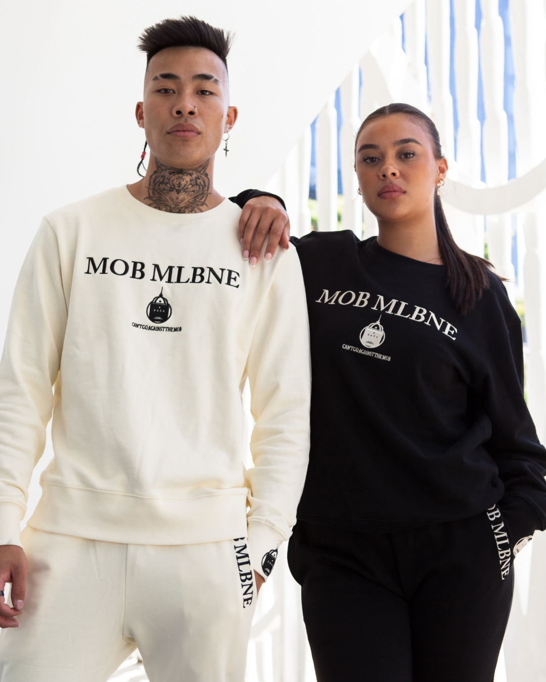 MLBNE CLASSIC SWEATERS COOKIES & CREAM