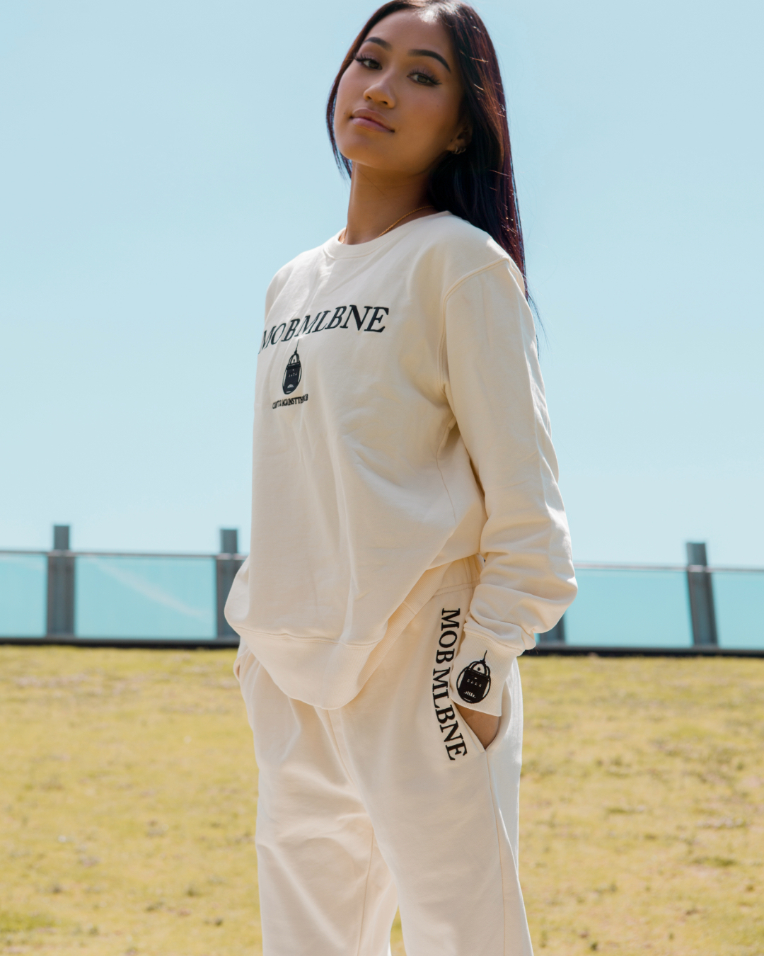 MLBNE CLASSIC SWEATPANTS COOKIES & CREAM