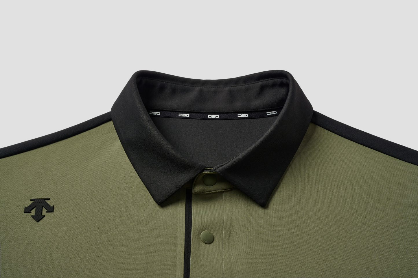 GOLF Men Long Sleeve Polo-Descente SG