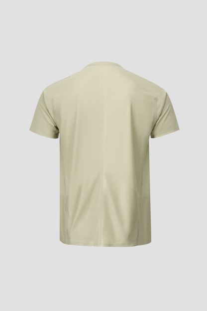 TRAINING Men Knit Short Sleeve T-Shirt-Descente SG