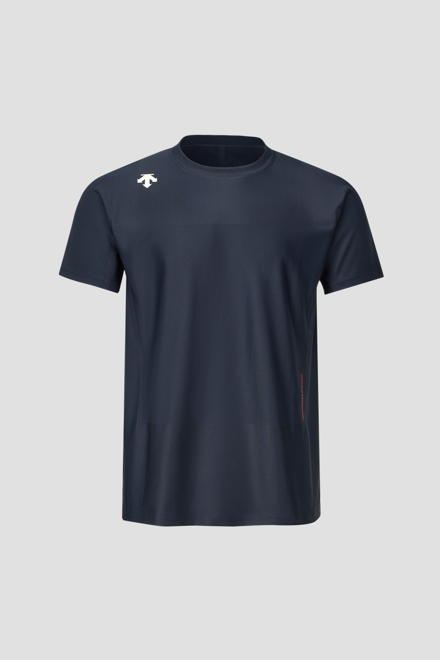 TRAINING Men Knit Short Sleeve T-Shirt-Descente SG