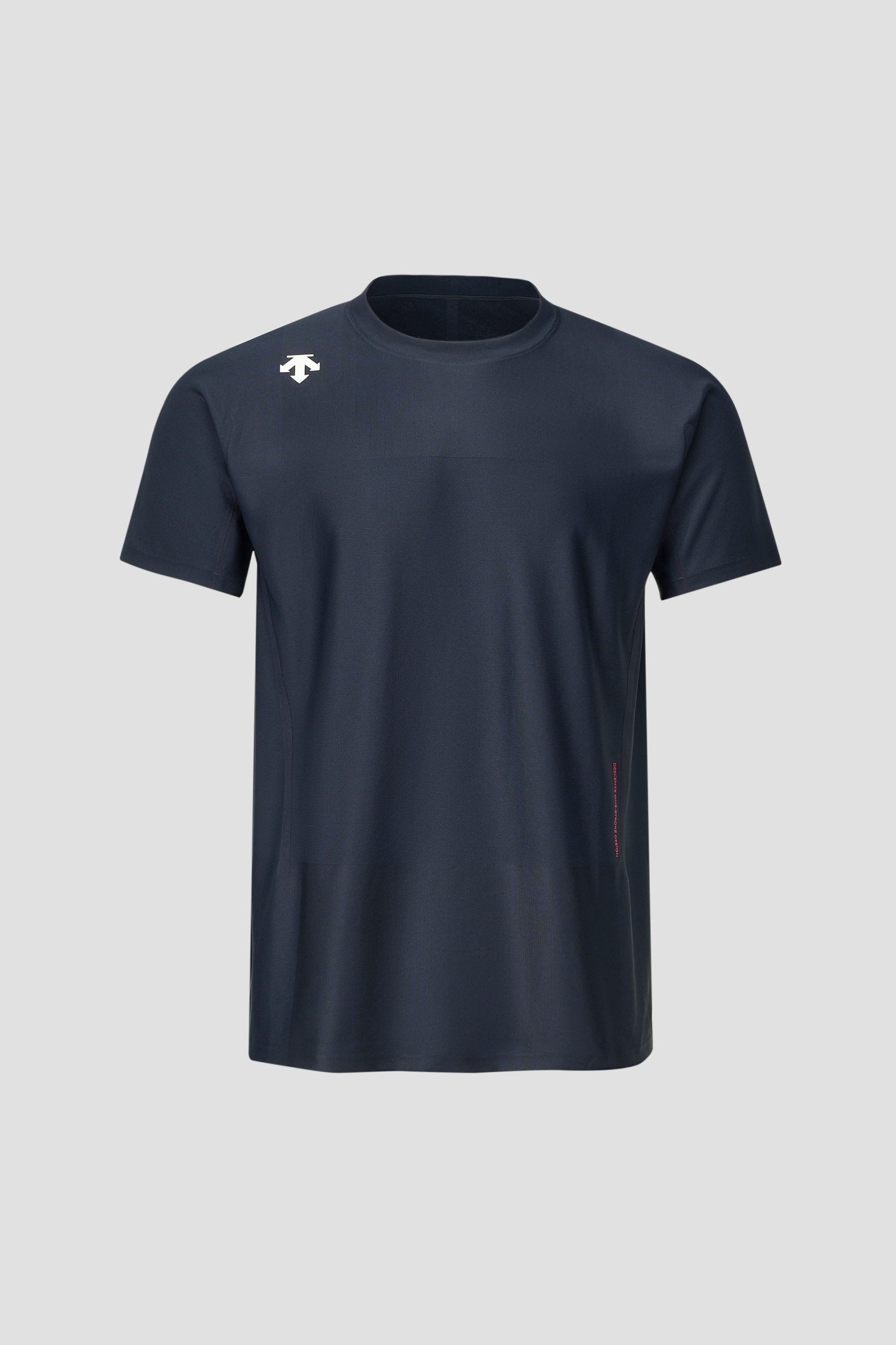 TRAINING Men Knit Short Sleeve T-Shirt-Descente SG