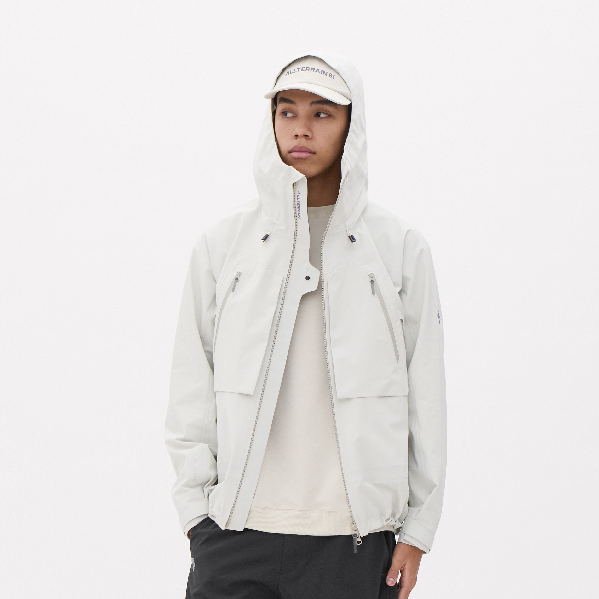 Men's Allterrain Waterproof Windproof Breathable Woven Jacket