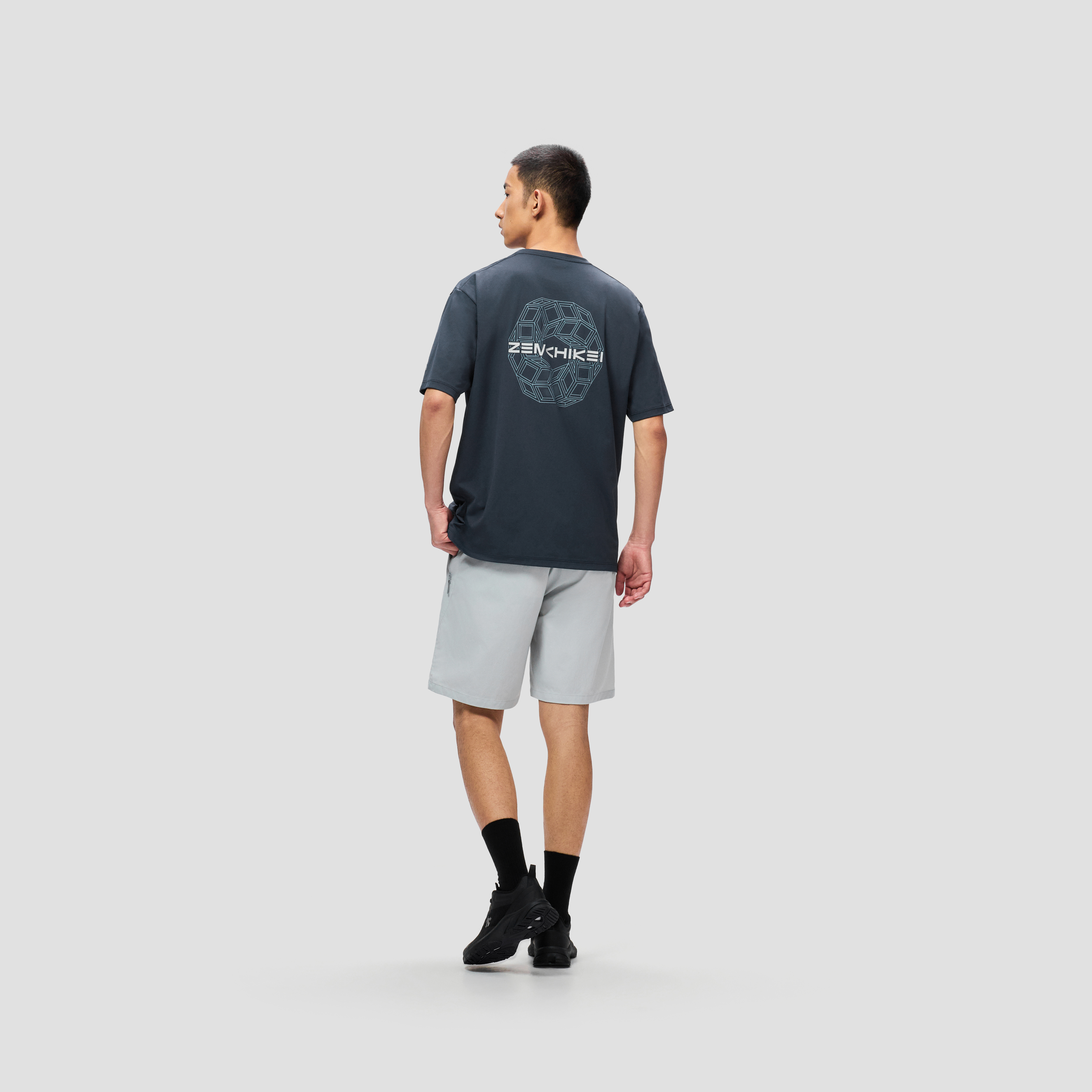 Unisex Allterrain Printed Short Sleeve Knit T-Shirt