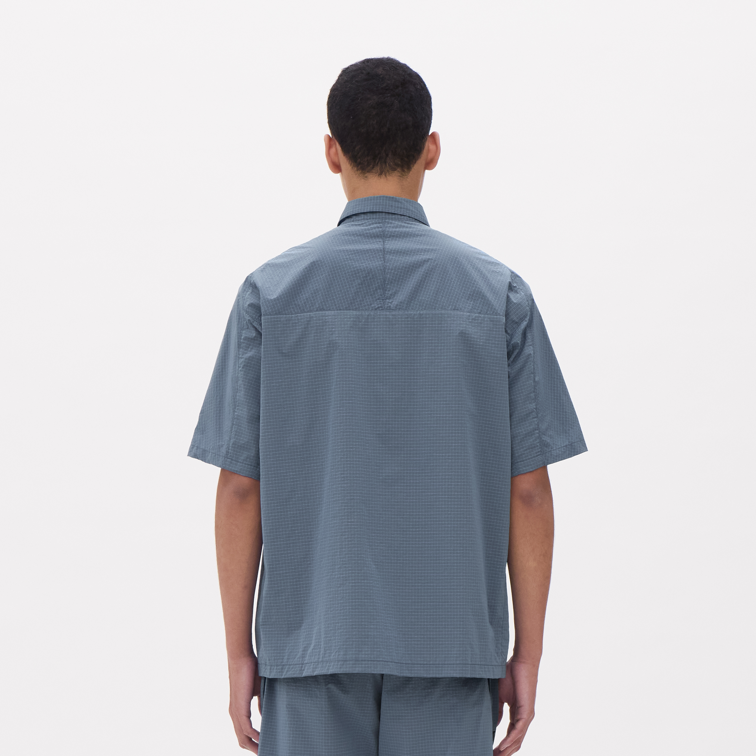 Men's Allterrain Ripstop Check Short Sleeve Knit Tee