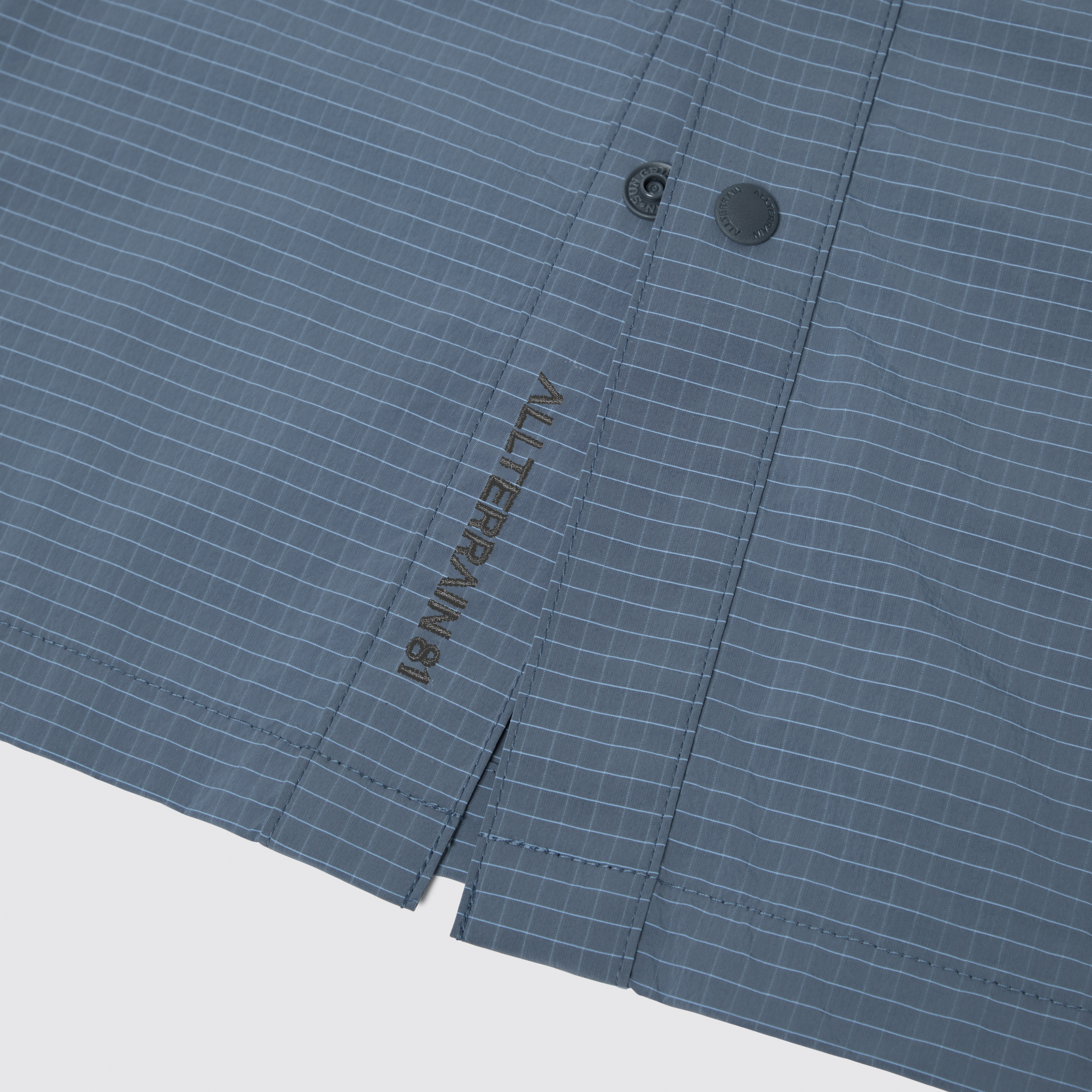 Men's Allterrain Ripstop Check Short Sleeve Knit Tee