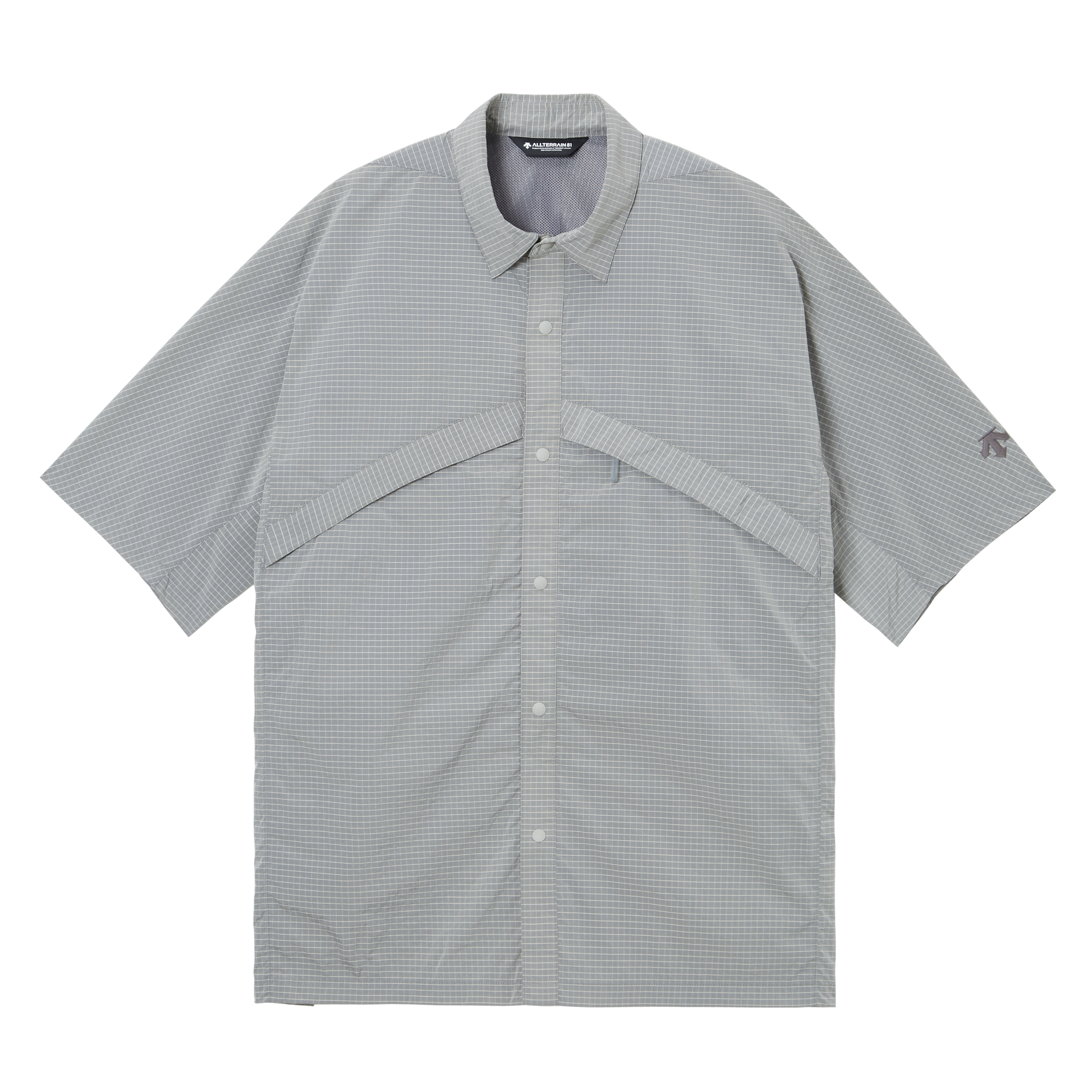 Men's Allterrain Ripstop Check Short Sleeve Knit Tee