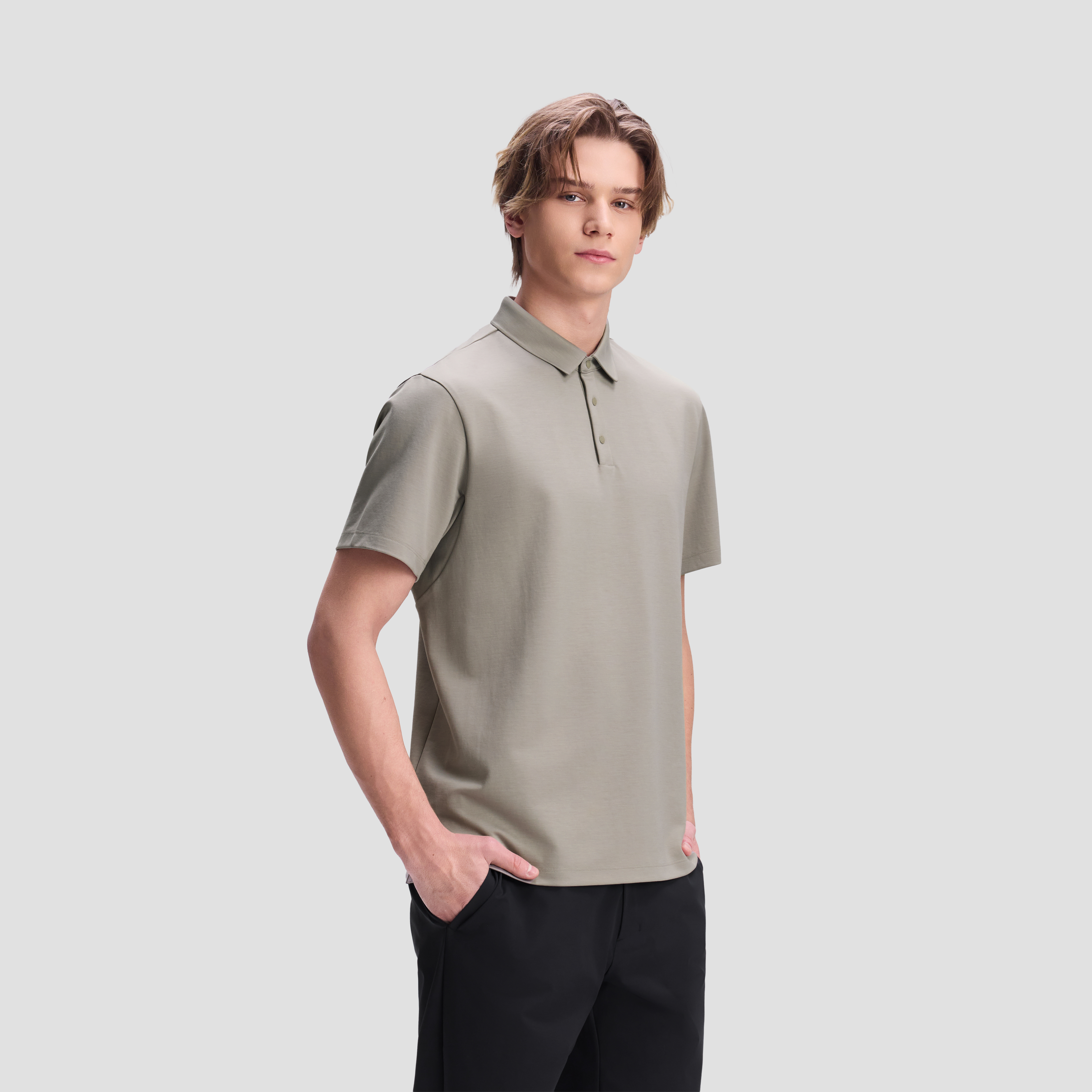 DUALIS Men Short Sleeve POLO