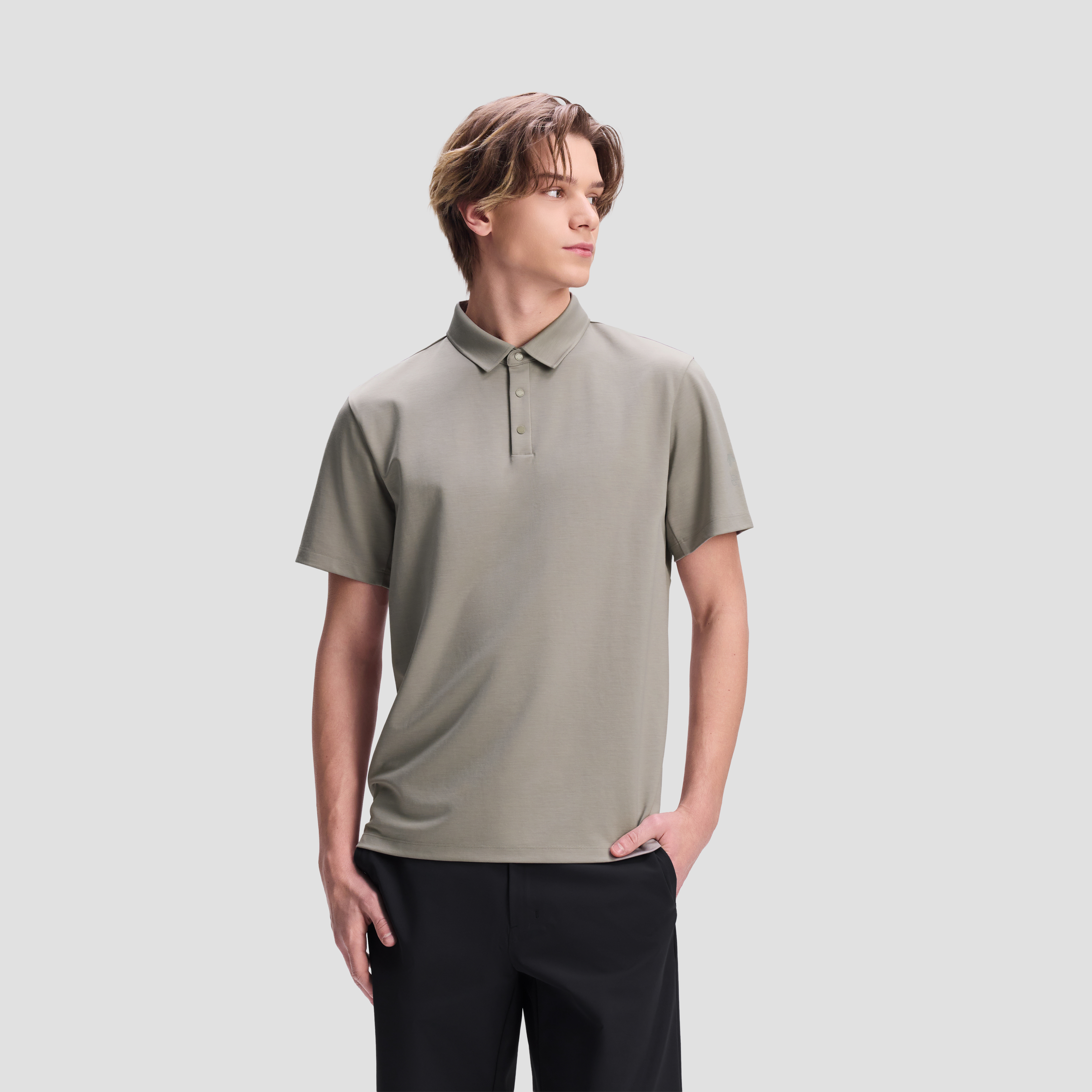 DUALIS Men Short Sleeve POLO