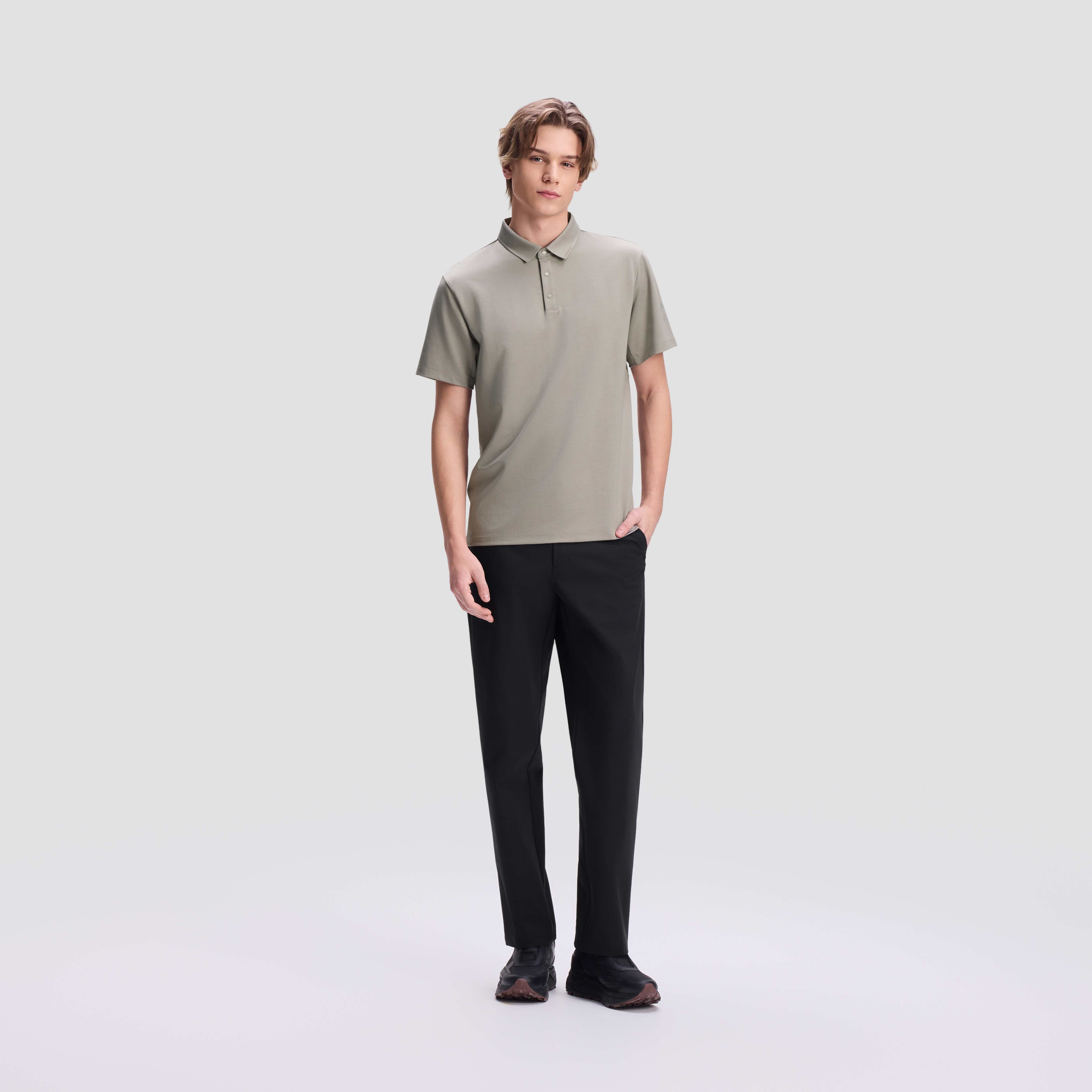 DUALIS Men Short Sleeve POLO