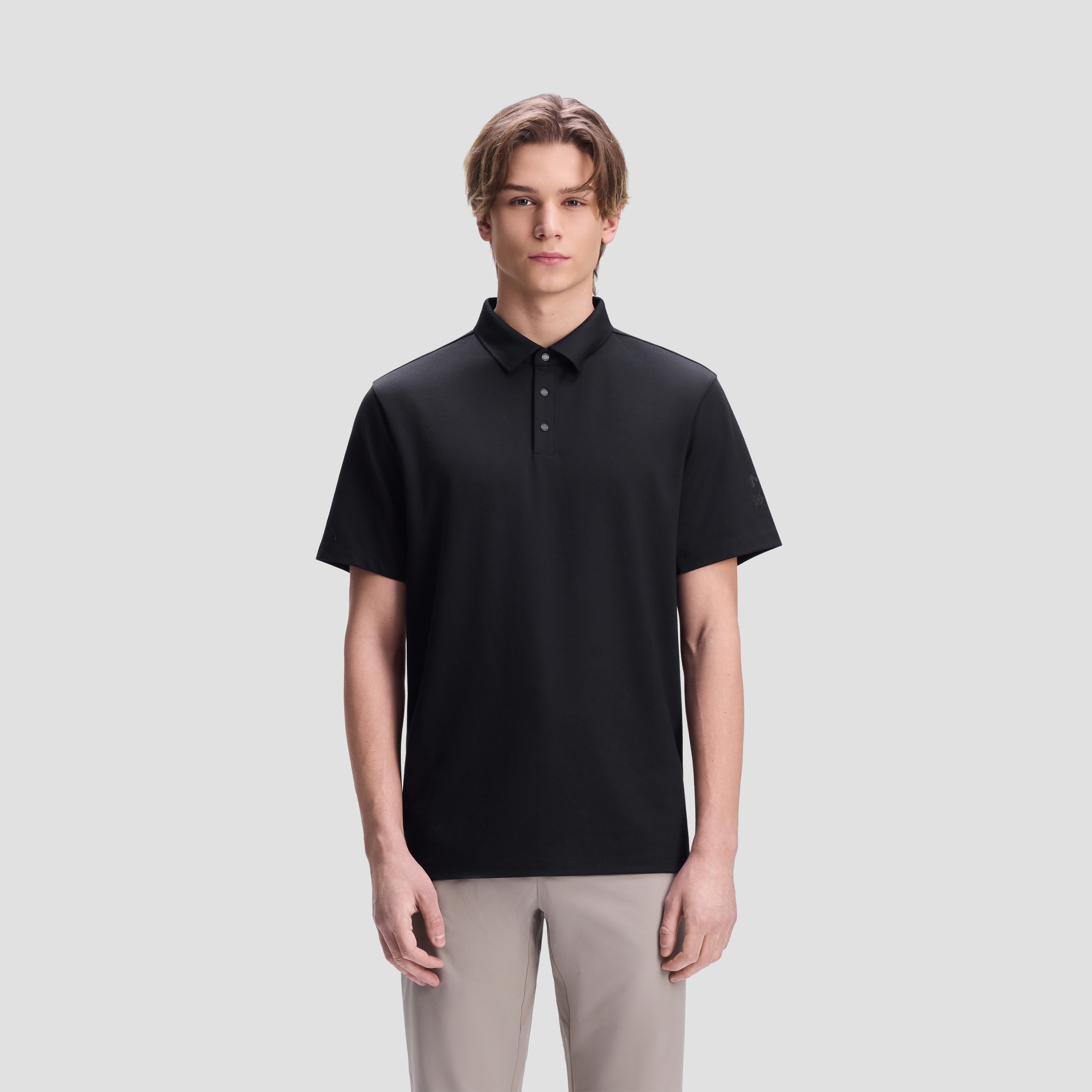 DUALIS Men Short Sleeve POLO