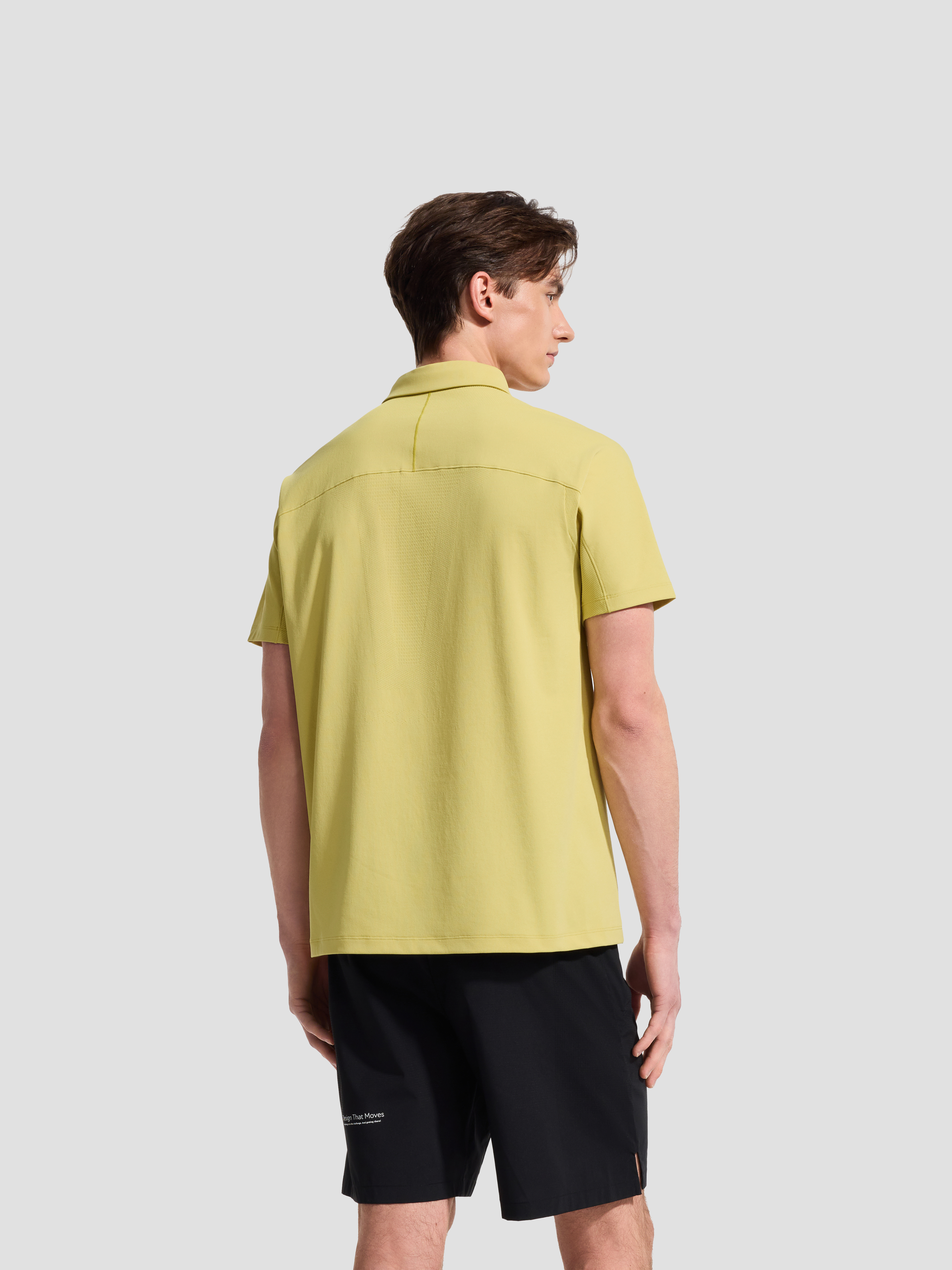 Men's Training Short Sleeve Polo Shirt