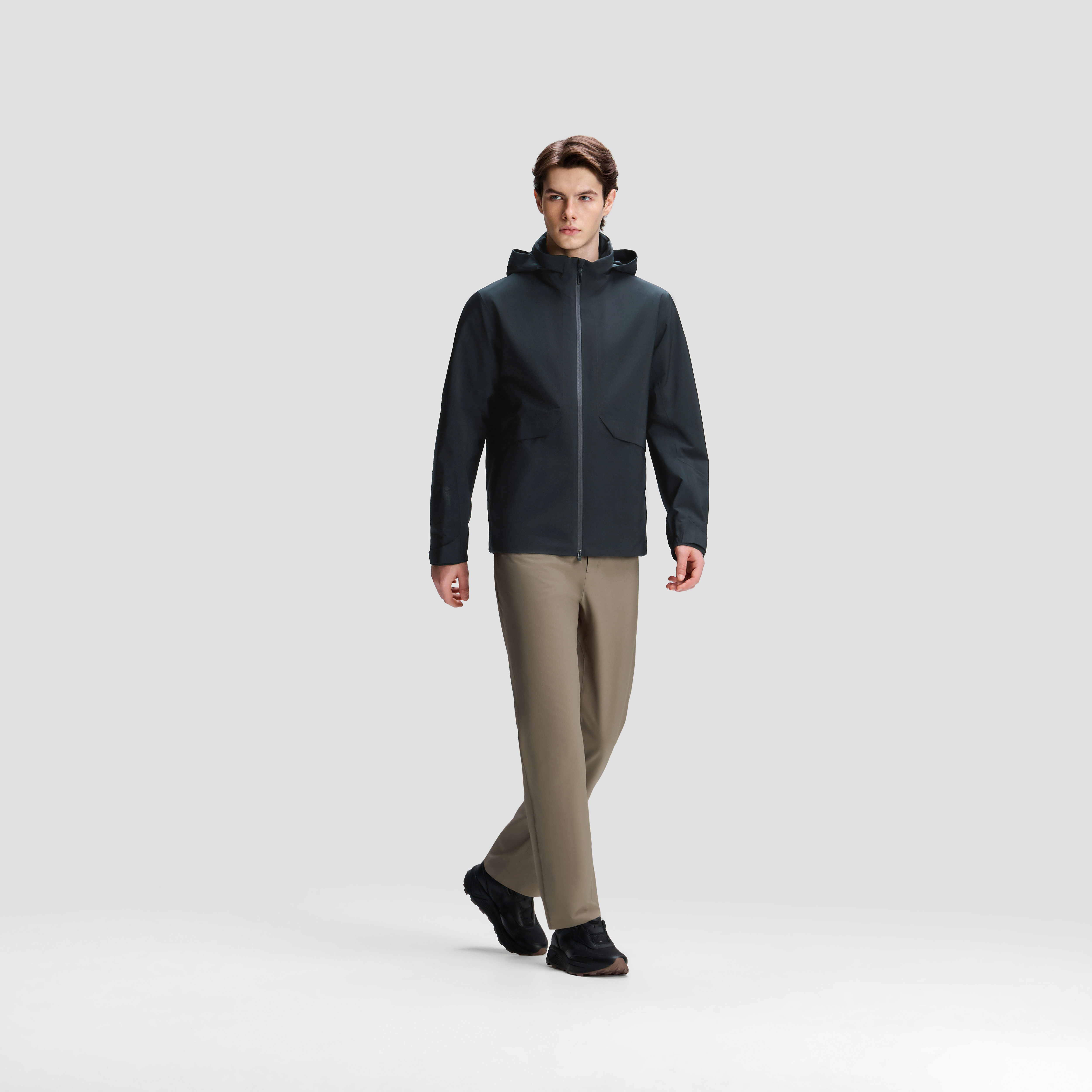 DUALIS MEN WOVEN JACKET