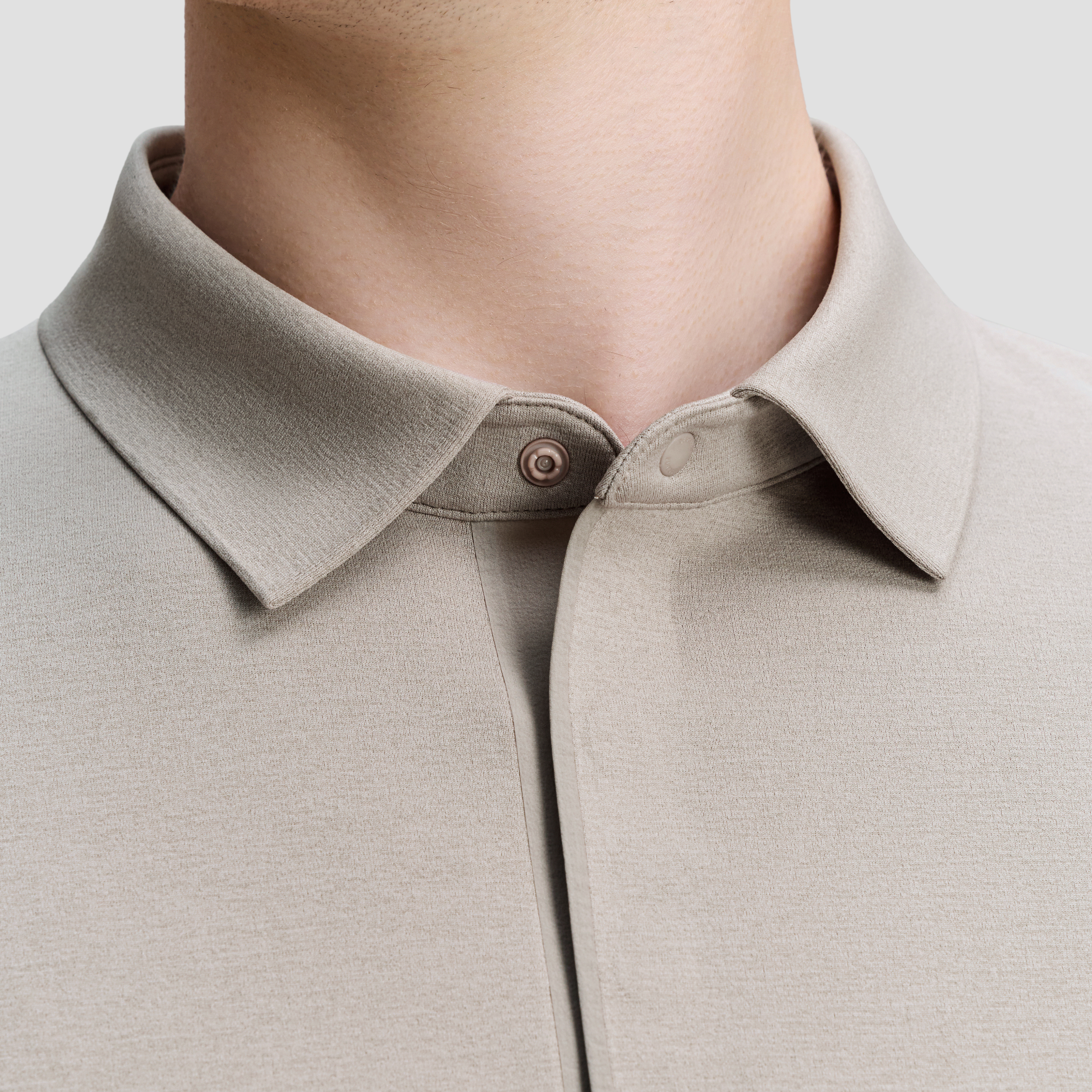 Men's DUALIS Long Sleeve Polo Shirt