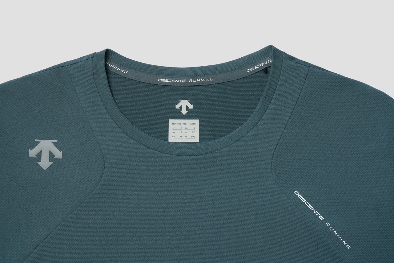 Men's Running Moisture-Wicking Quick-Dry Short-Sleeve Knit Top