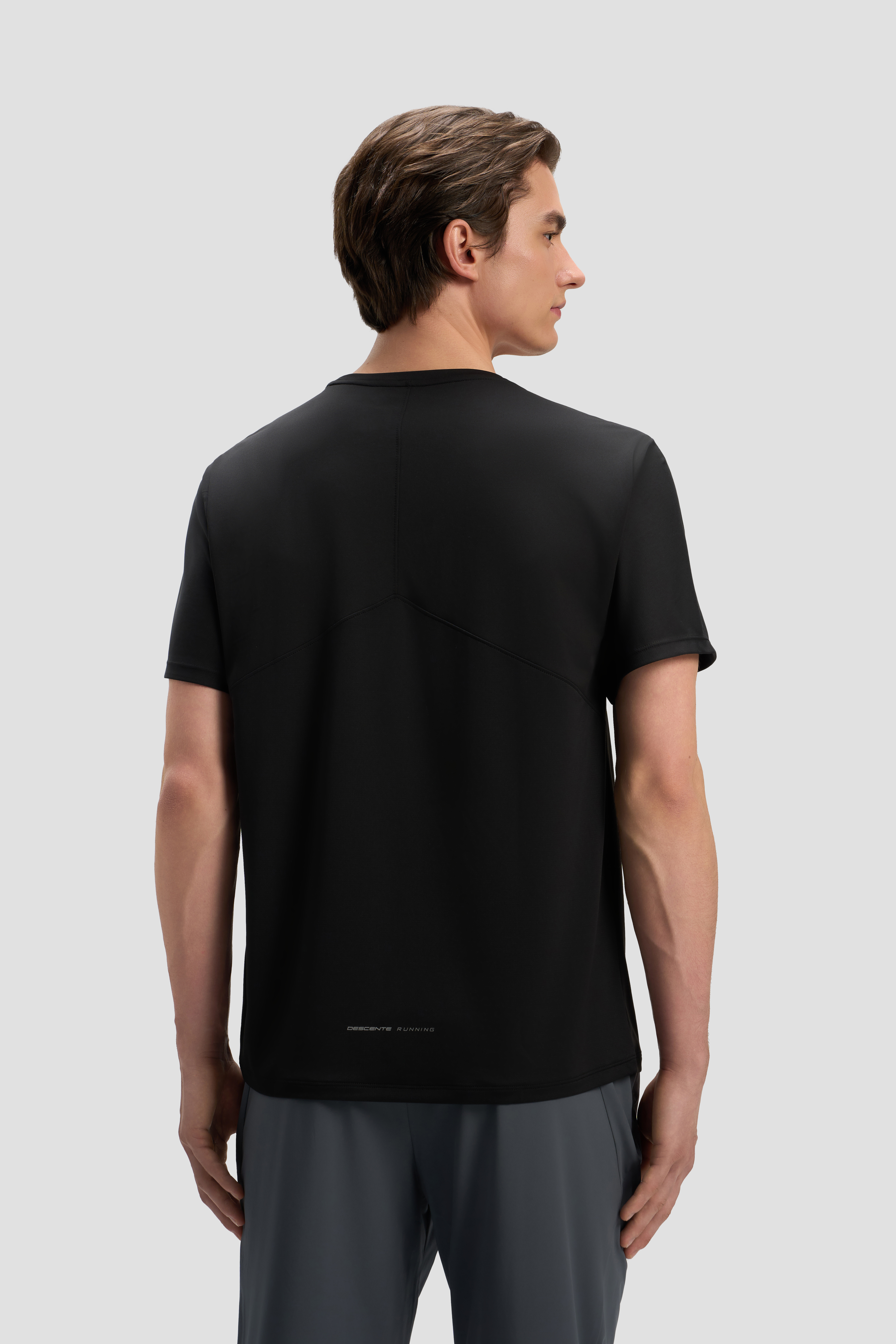 Men's Running Short Sleeve Knit T-Shirt