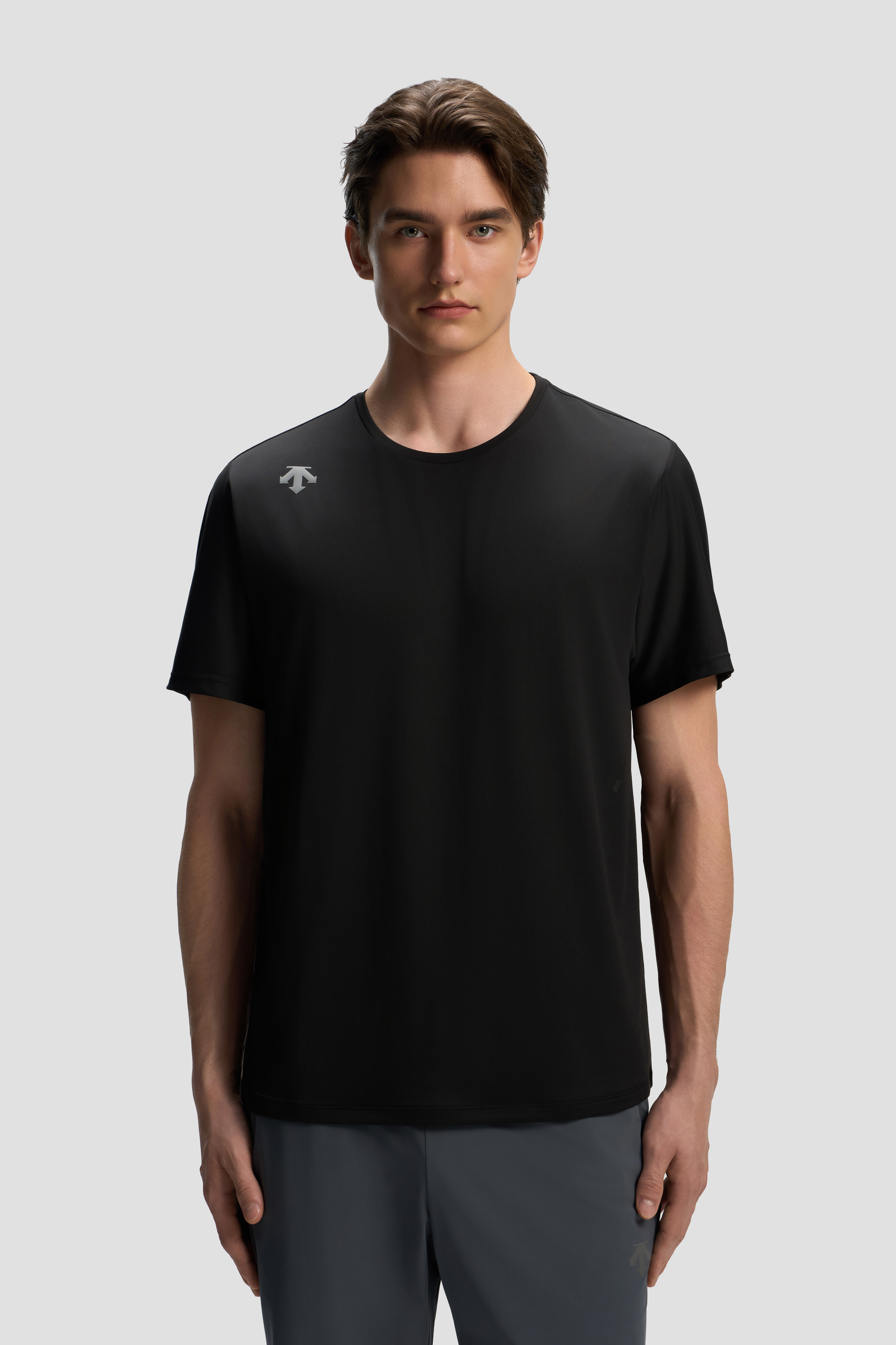 Men's Running Short Sleeve Knit T-Shirt
