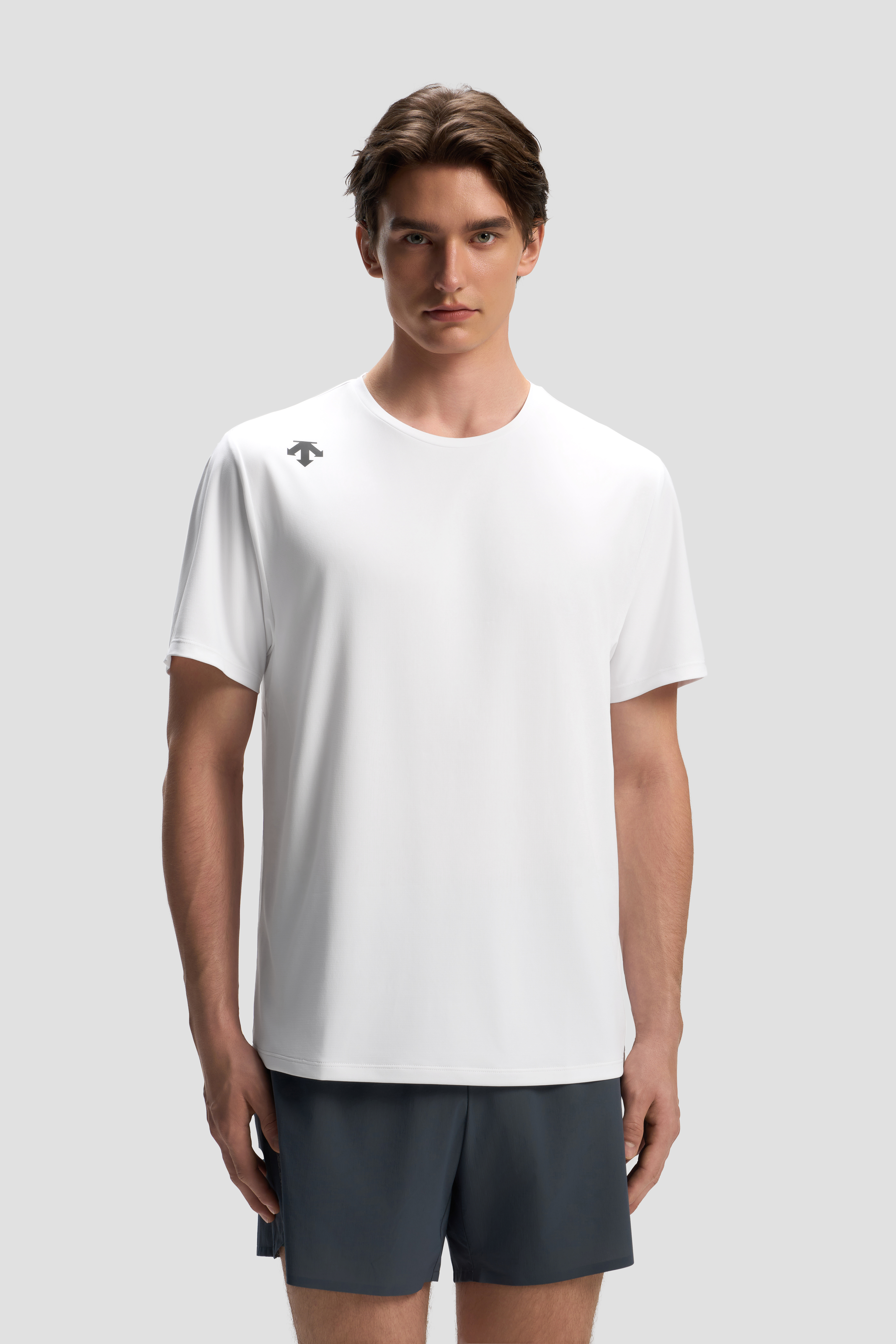 Men's Running Short Sleeve Knit T-Shirt