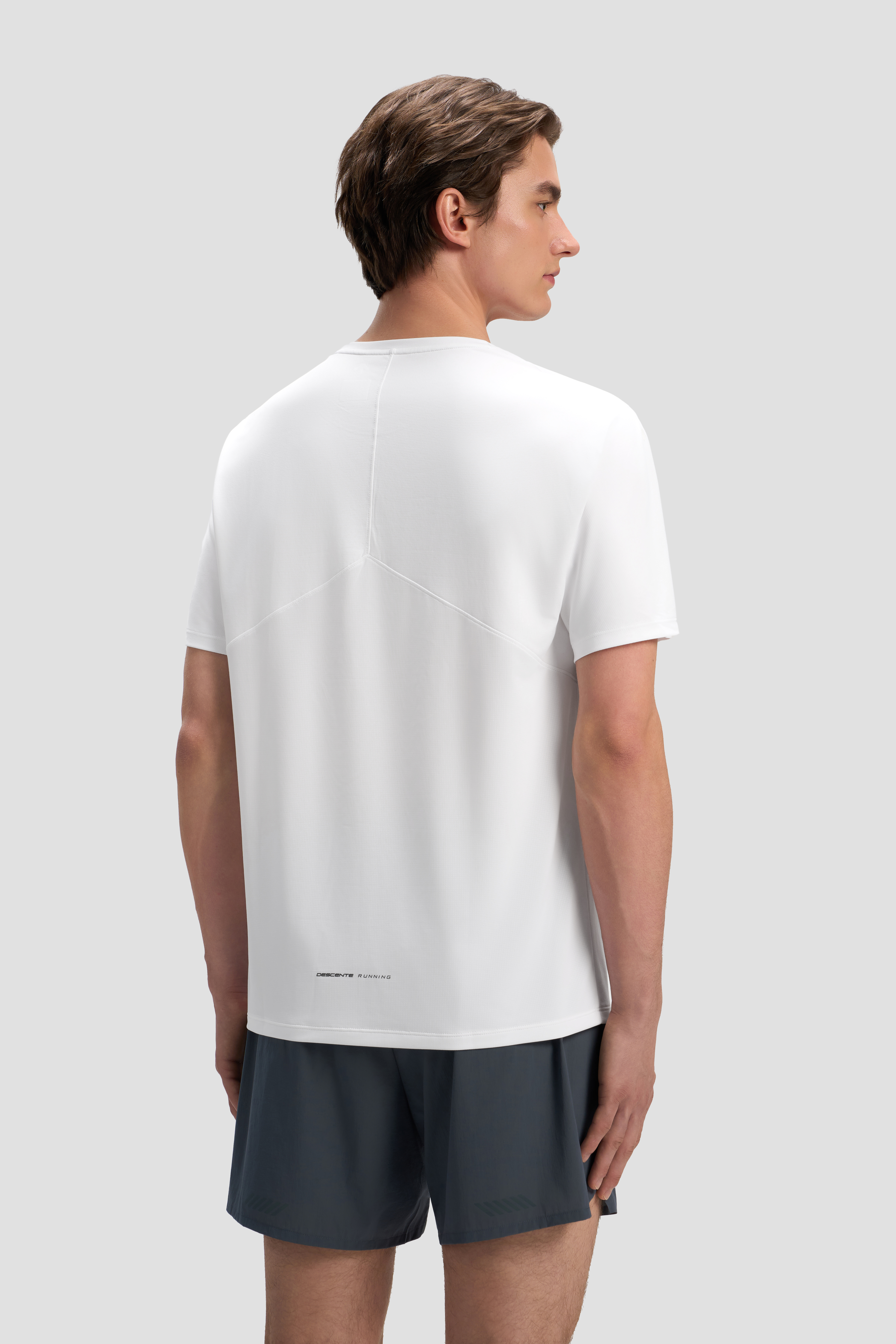 Men's Running Short Sleeve Knit T-Shirt