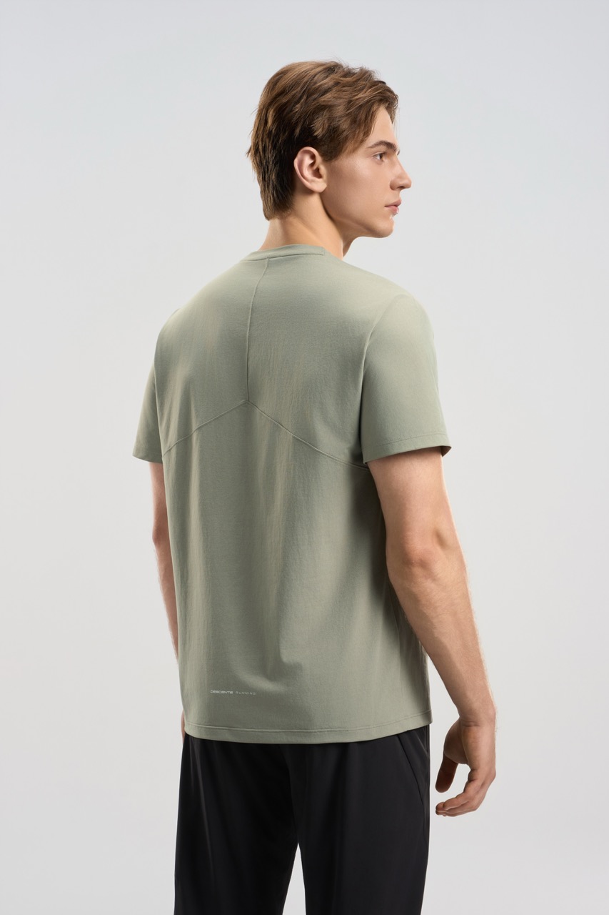 Men's RUNNING Short Sleeve Knit T-Shirt