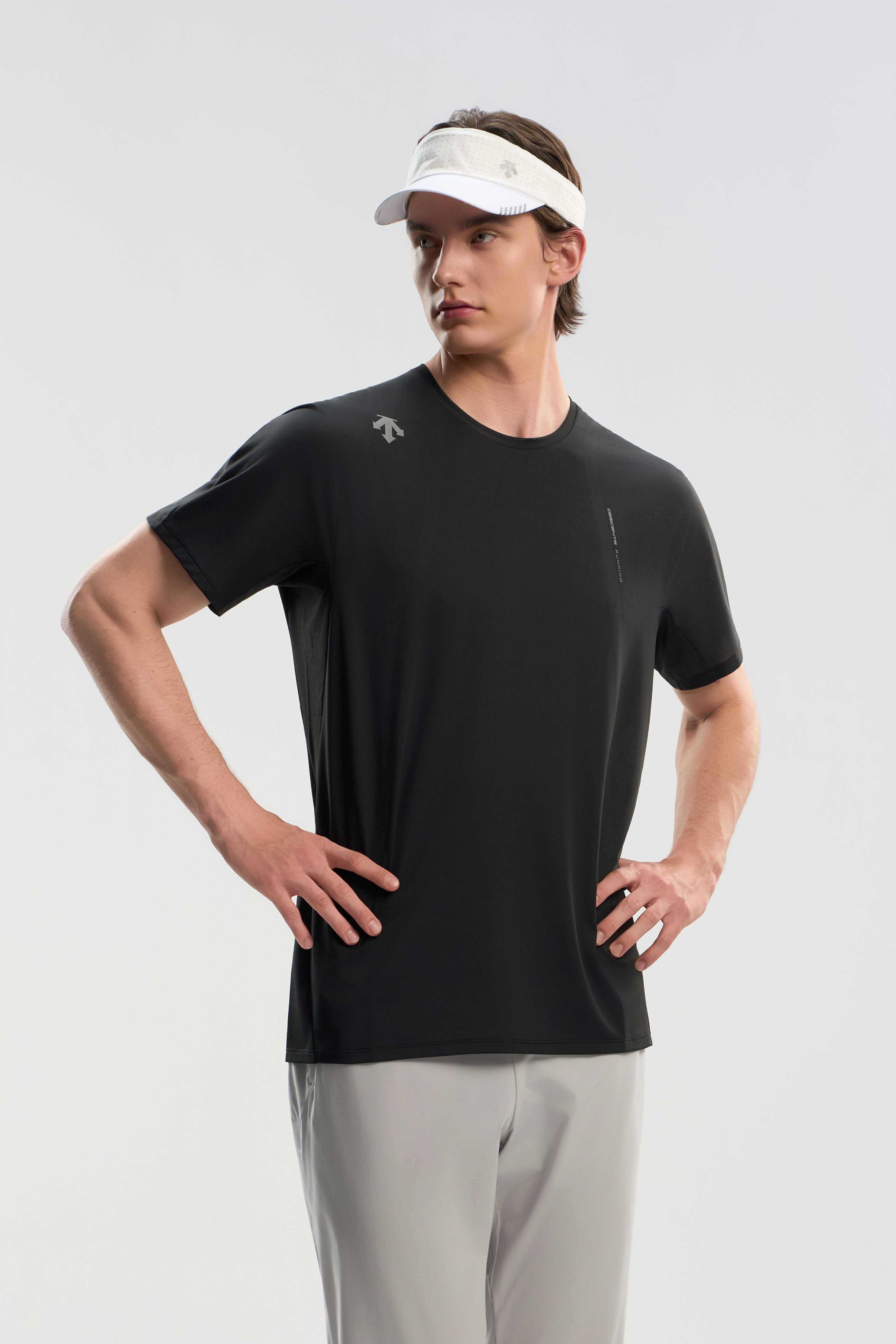 Men's RUNNING Short Sleeve Knit T-Shirt
