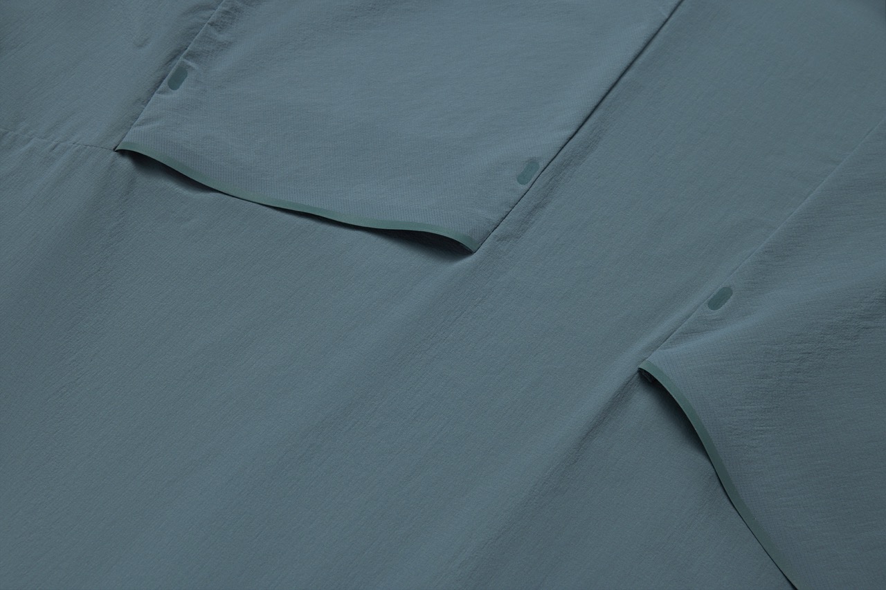 Men's Running Water-Repellent UPF50+ Packable Woven Top