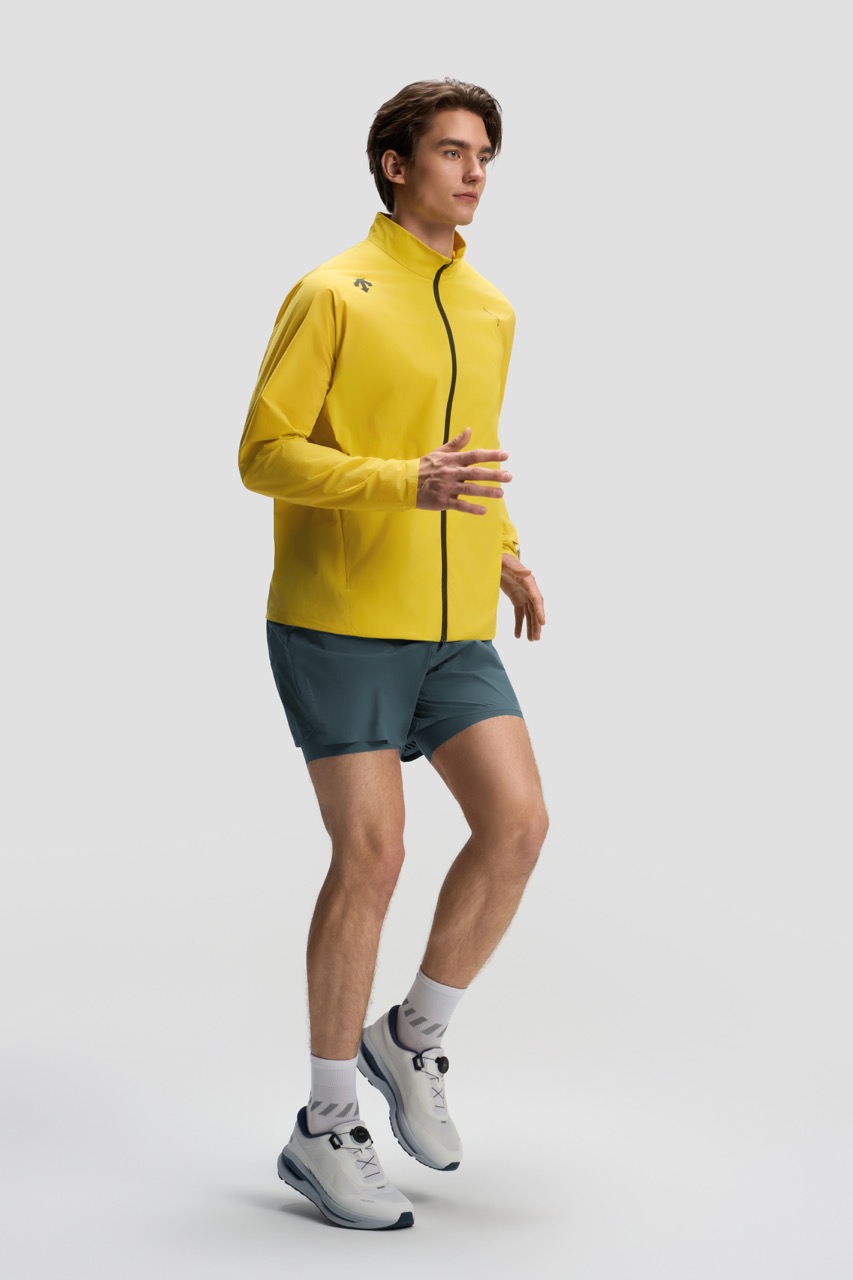 Men's Running Water-Repellent UPF50+ Packable Woven Top