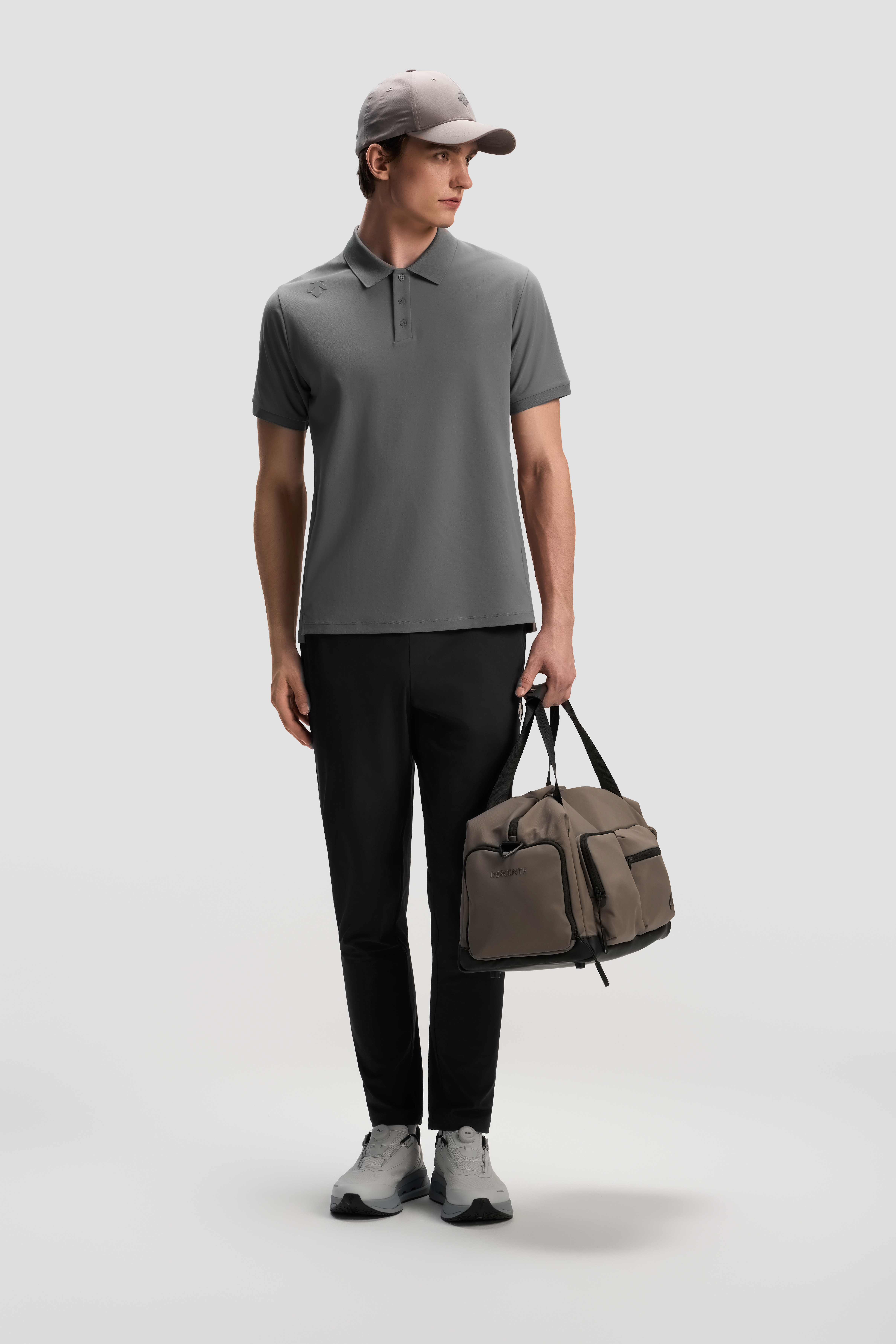 Men's Training Short Sleeve Polo Shirt