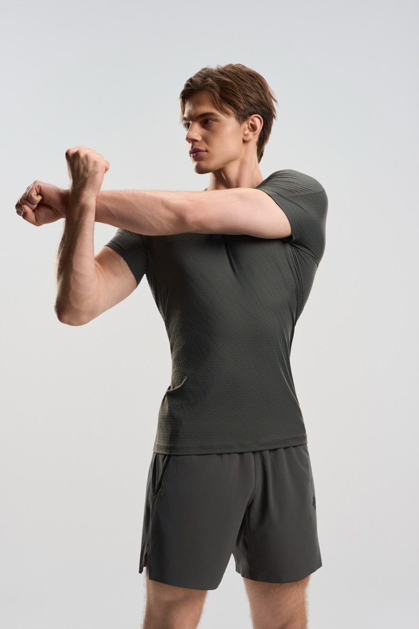 Men's Training Short Sleeve Knit T-Shirt