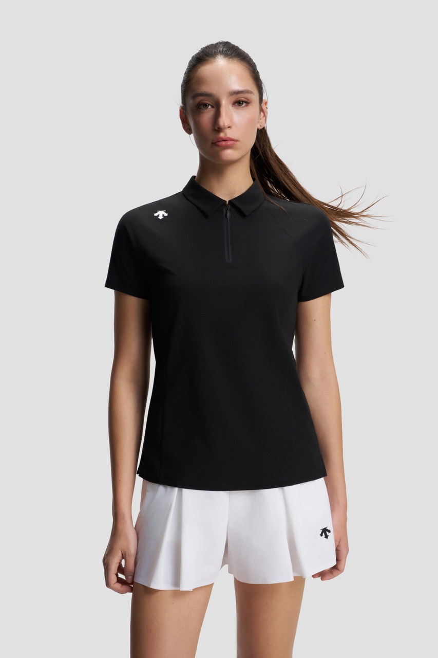 Women's Training Moisture-Wicking Quick-Dry Short-Sleeve Polo Shirt