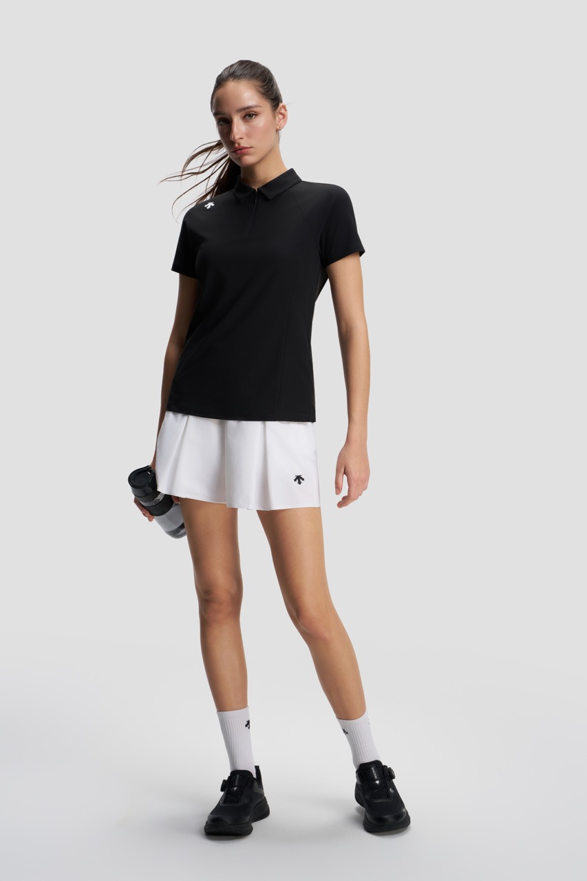 Women's Training Moisture-Wicking Quick-Dry Short-Sleeve Polo Shirt