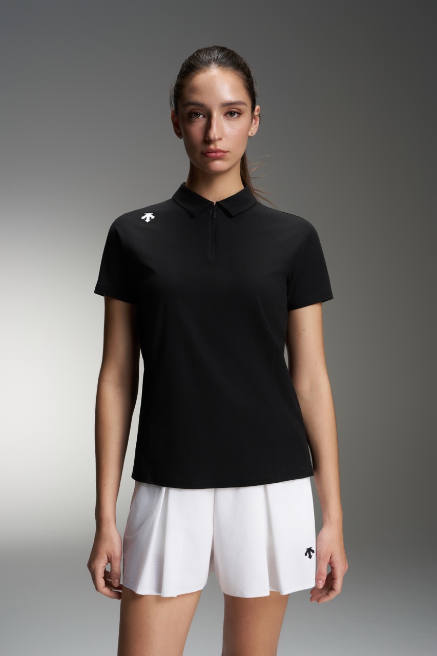 Women's Training Moisture-Wicking Quick-Dry Short-Sleeve Polo Shirt