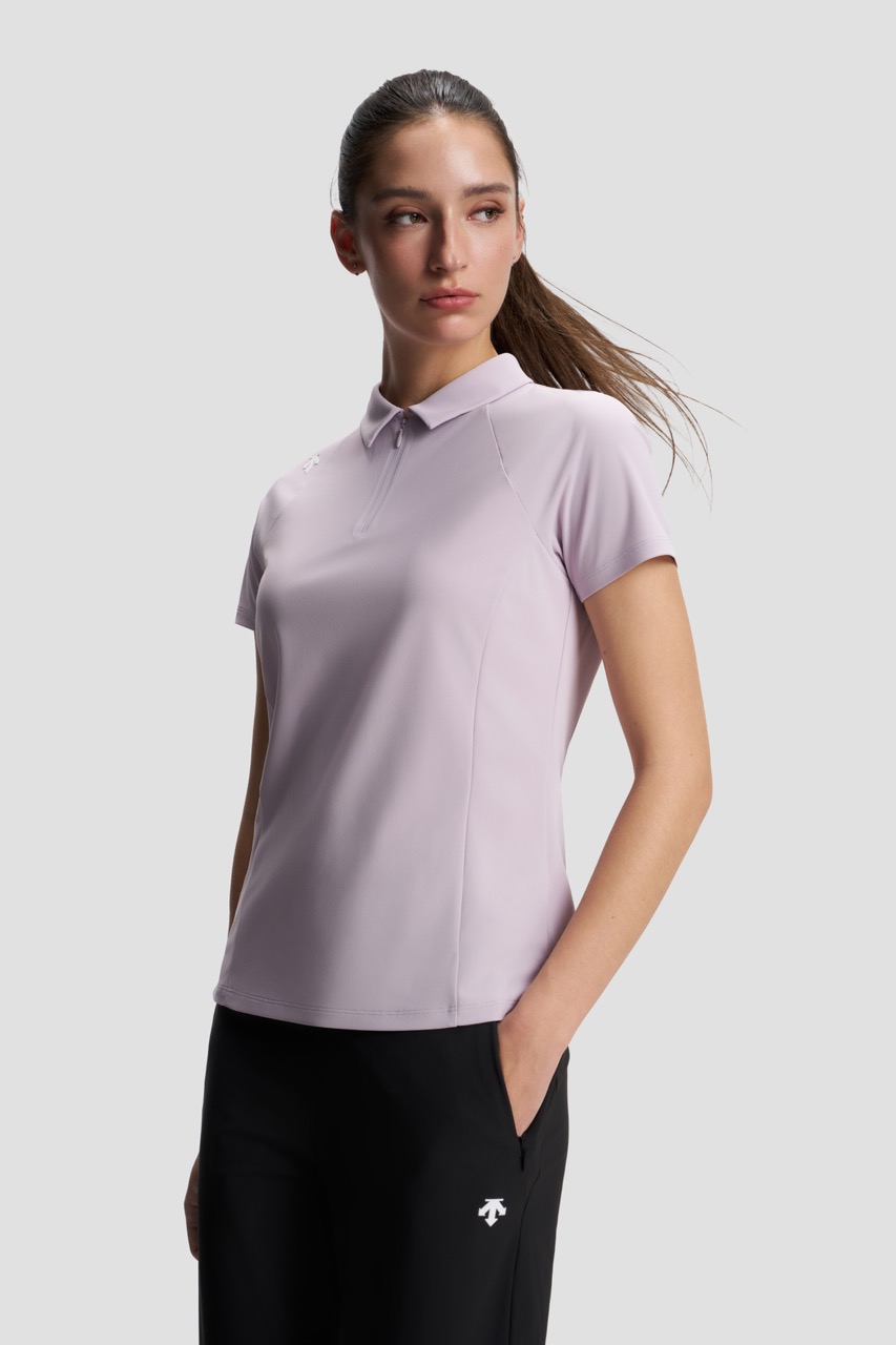 Women's Training Moisture-Wicking Quick-Dry Short-Sleeve Polo Shirt