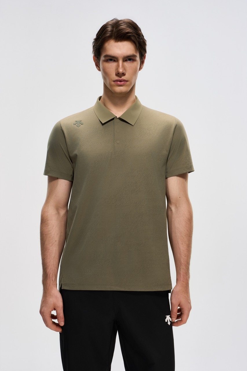 Men's Training Short Sleeve Polo Shirt