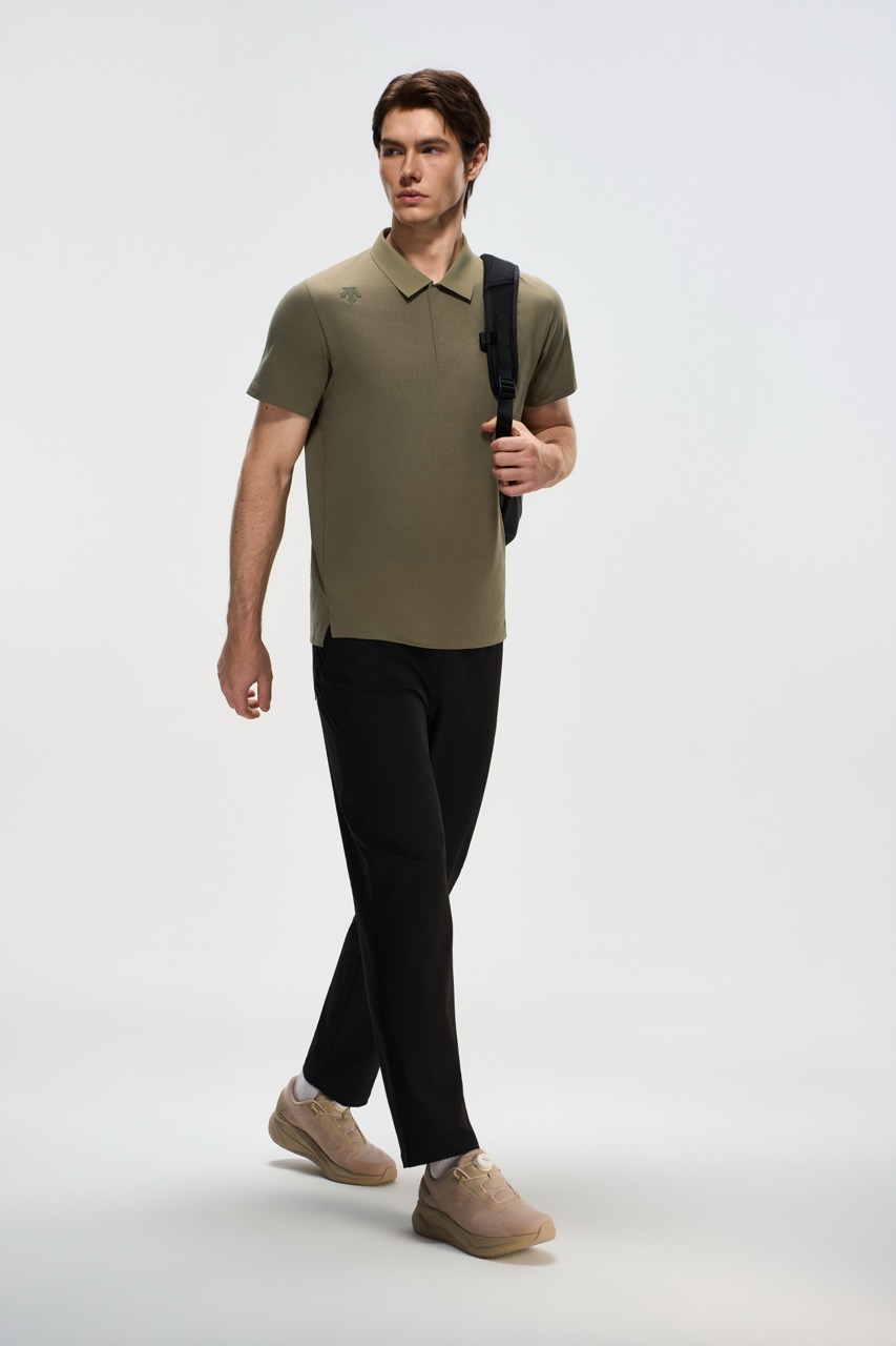 Men's Training Short Sleeve Polo Shirt