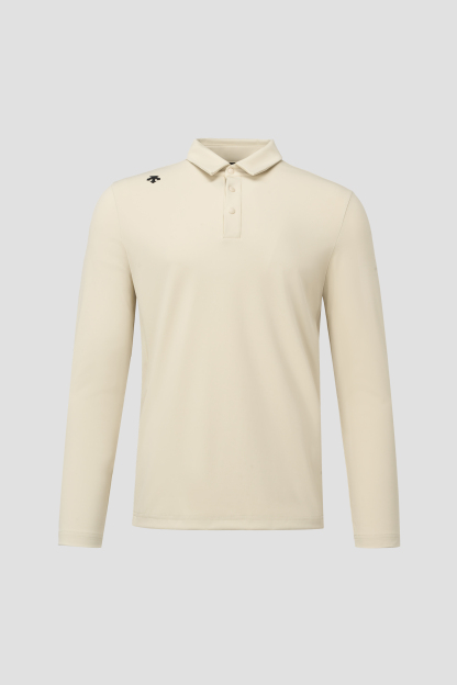 GOLF FIELD Long Sleeve Polo-Descente SG